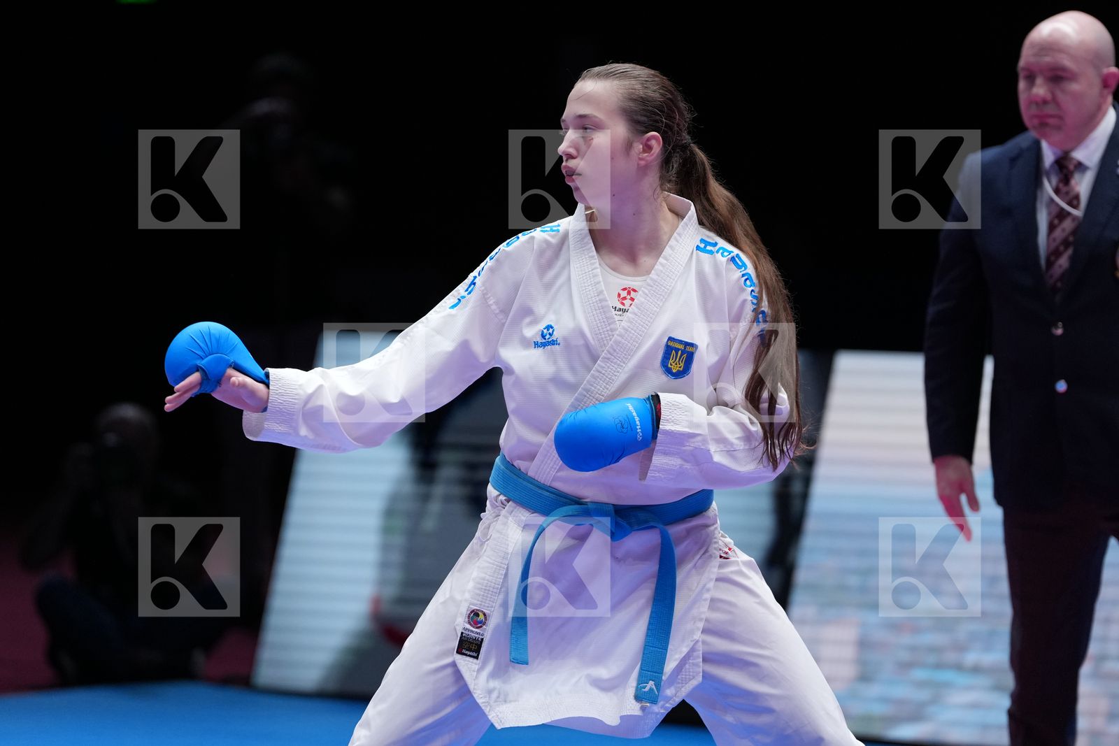KYDONAKI KYRIAKI (GREECE) vs BULAY DARIIA (UKRAINE) in Female Kumite 68+ Kg - Final Bout