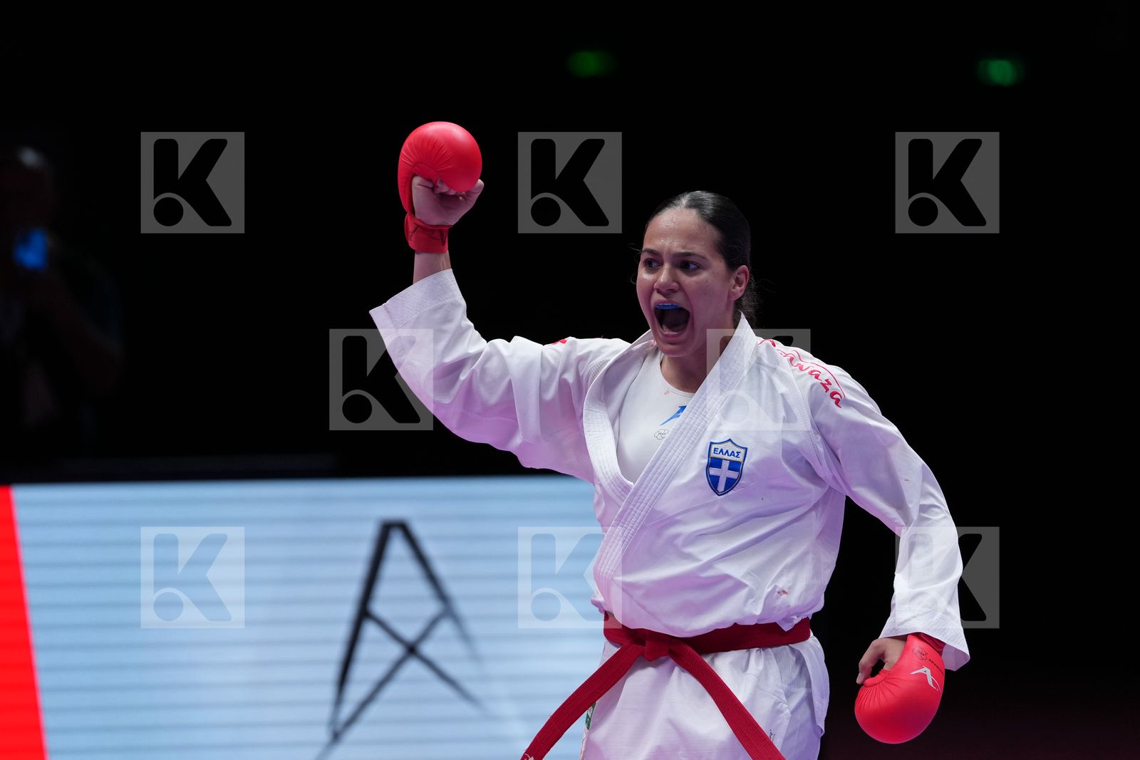 KYDONAKI KYRIAKI (GREECE) vs BULAY DARIIA (UKRAINE) in Female Kumite 68+ Kg - Final Bout