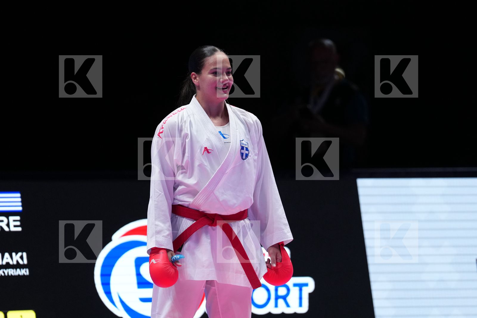 KYDONAKI KYRIAKI (GREECE) vs BULAY DARIIA (UKRAINE) in Female Kumite 68+ Kg - Final Bout