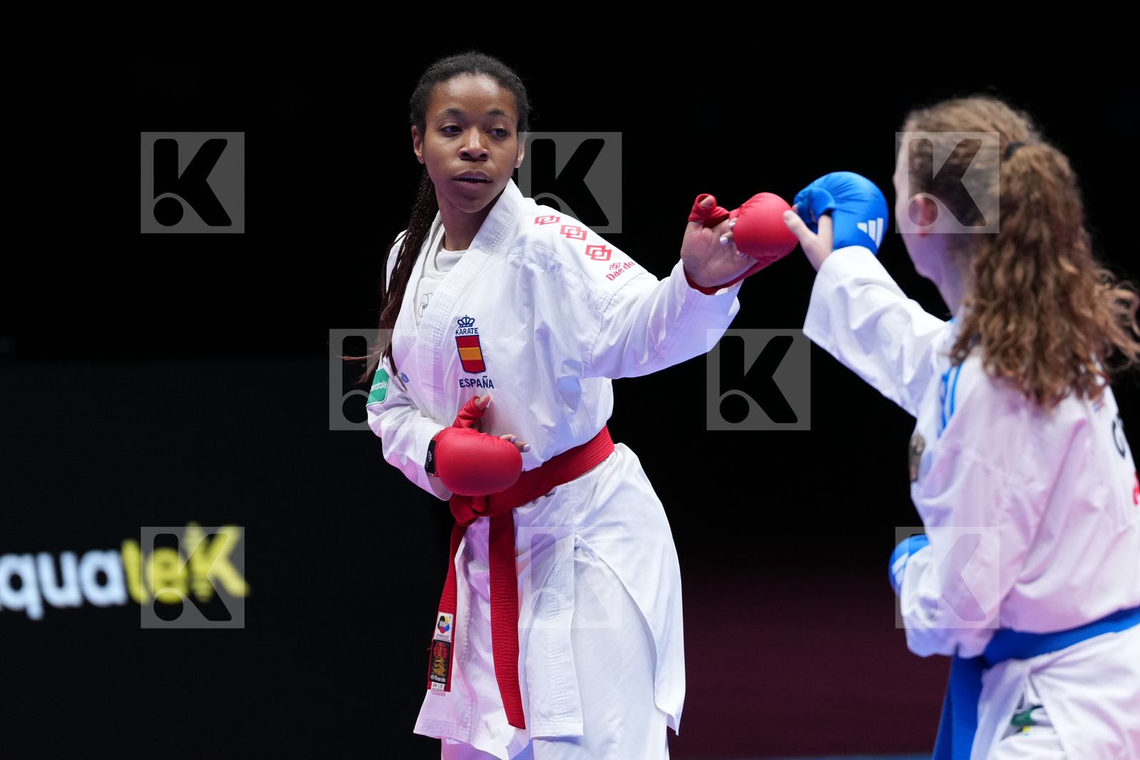 NIETO_MEJIAS MARIA_ISABEL (SPAIN) vs RIEDEL HANNAH (GERMANY) in Female Kumite -68 Kg - Final Bout