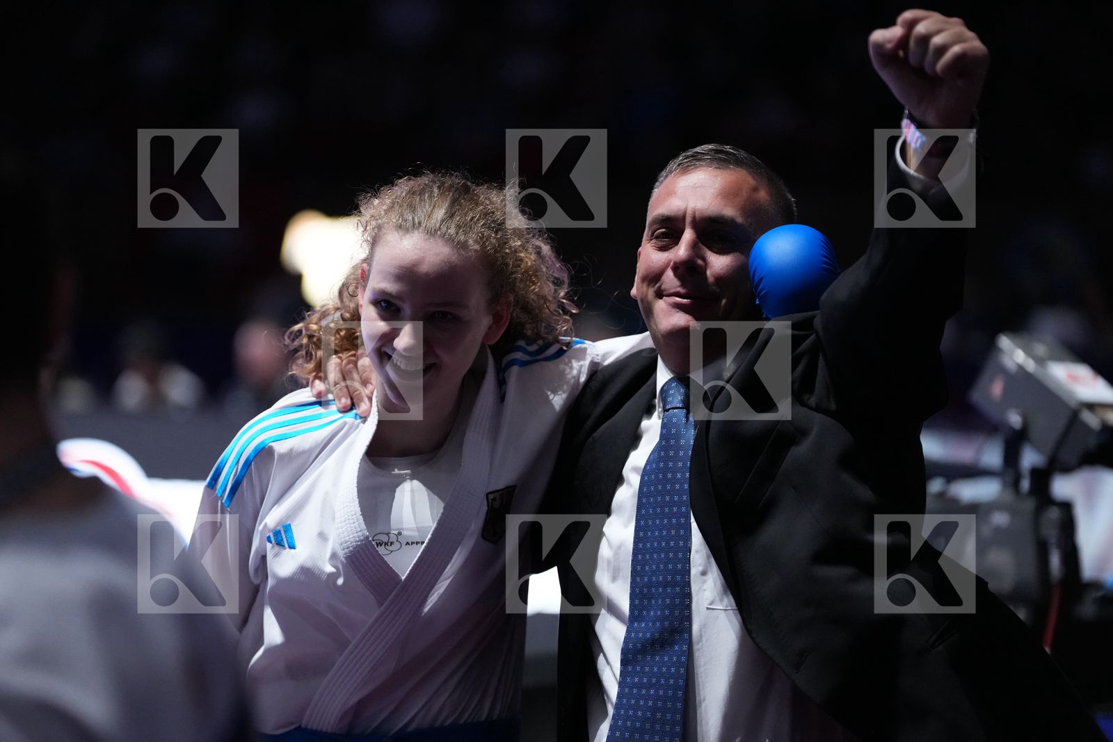 NIETO_MEJIAS MARIA_ISABEL (SPAIN) vs RIEDEL HANNAH (GERMANY) in Female Kumite -68 Kg - Final Bout