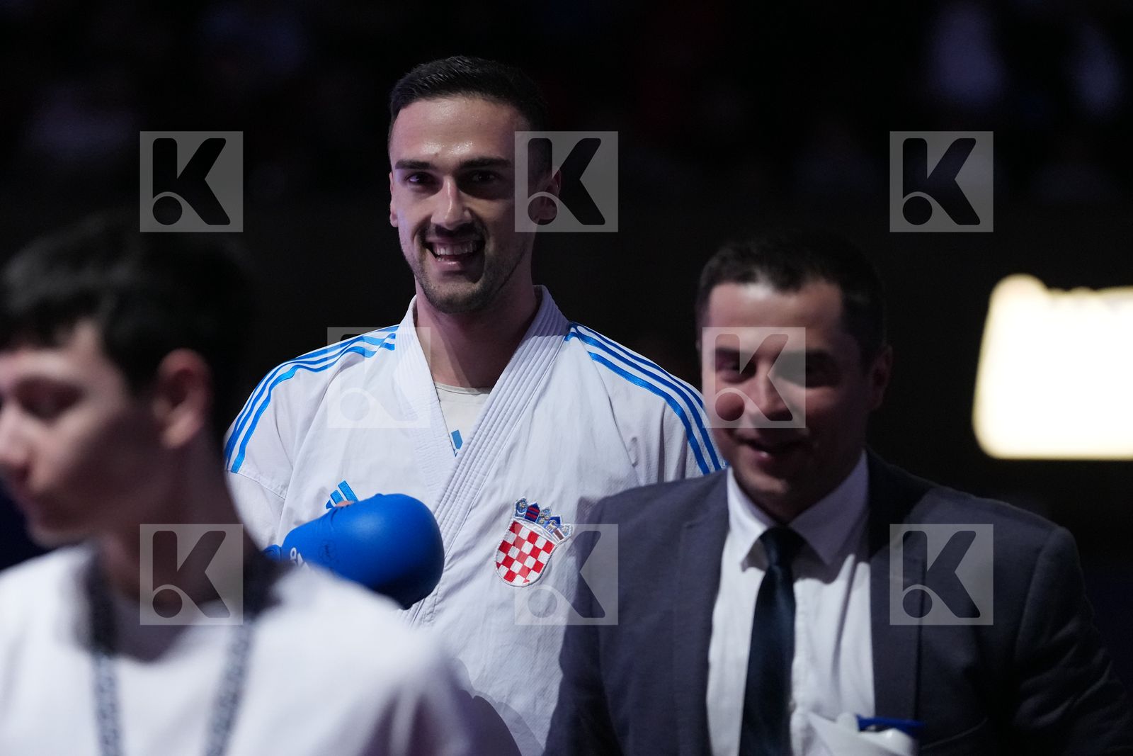 CHOBOTAR VALERII (UKRAINE) vs KVESIC IVAN (CROATIA) in Male Kumite -84 Kg - Final Bout