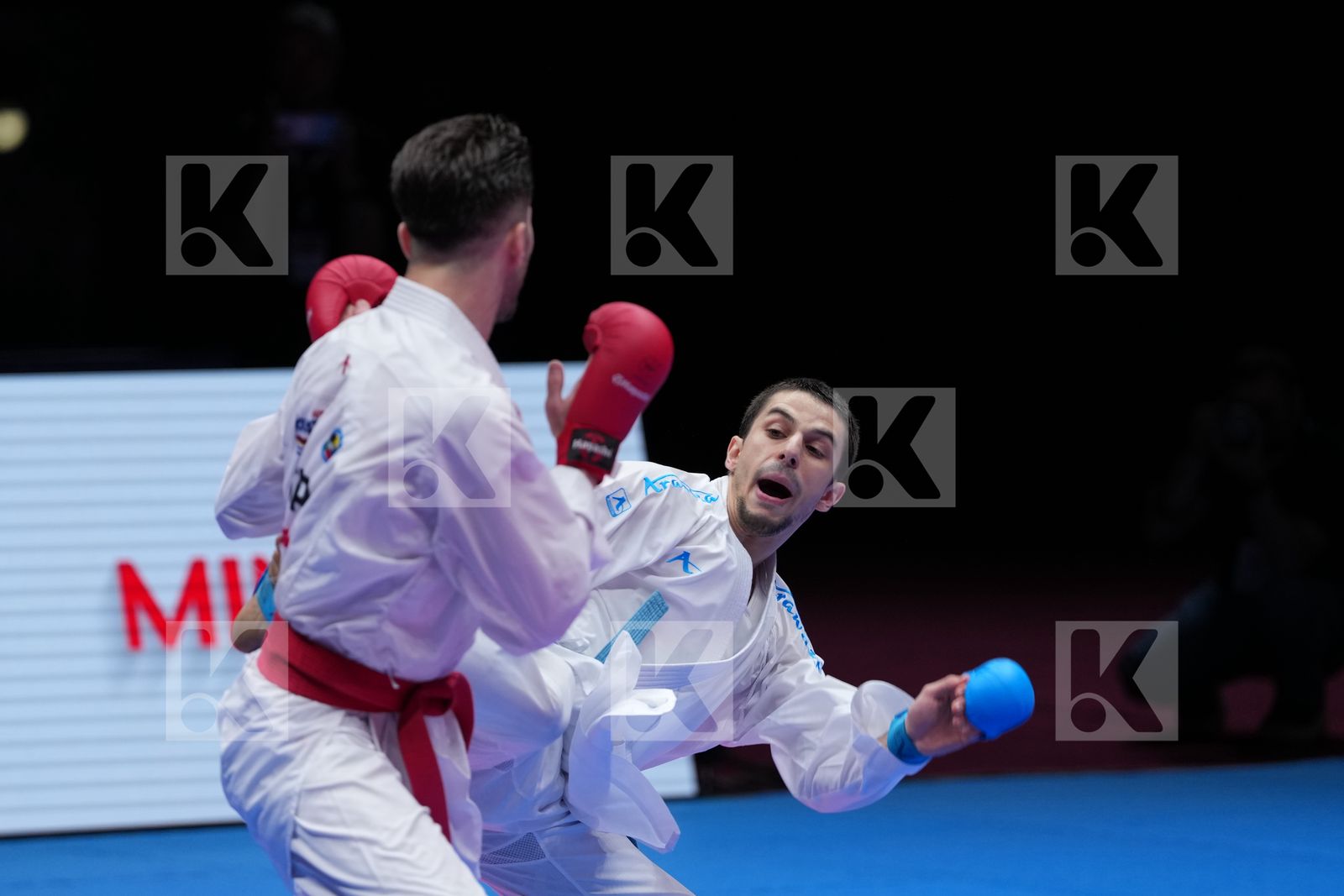 OZER OMER_ABDURRAHIM (TURKIYE) vs OGANNISIAN IURIK (EKF-1) in Male Kumite -67 Kg - Final Bout