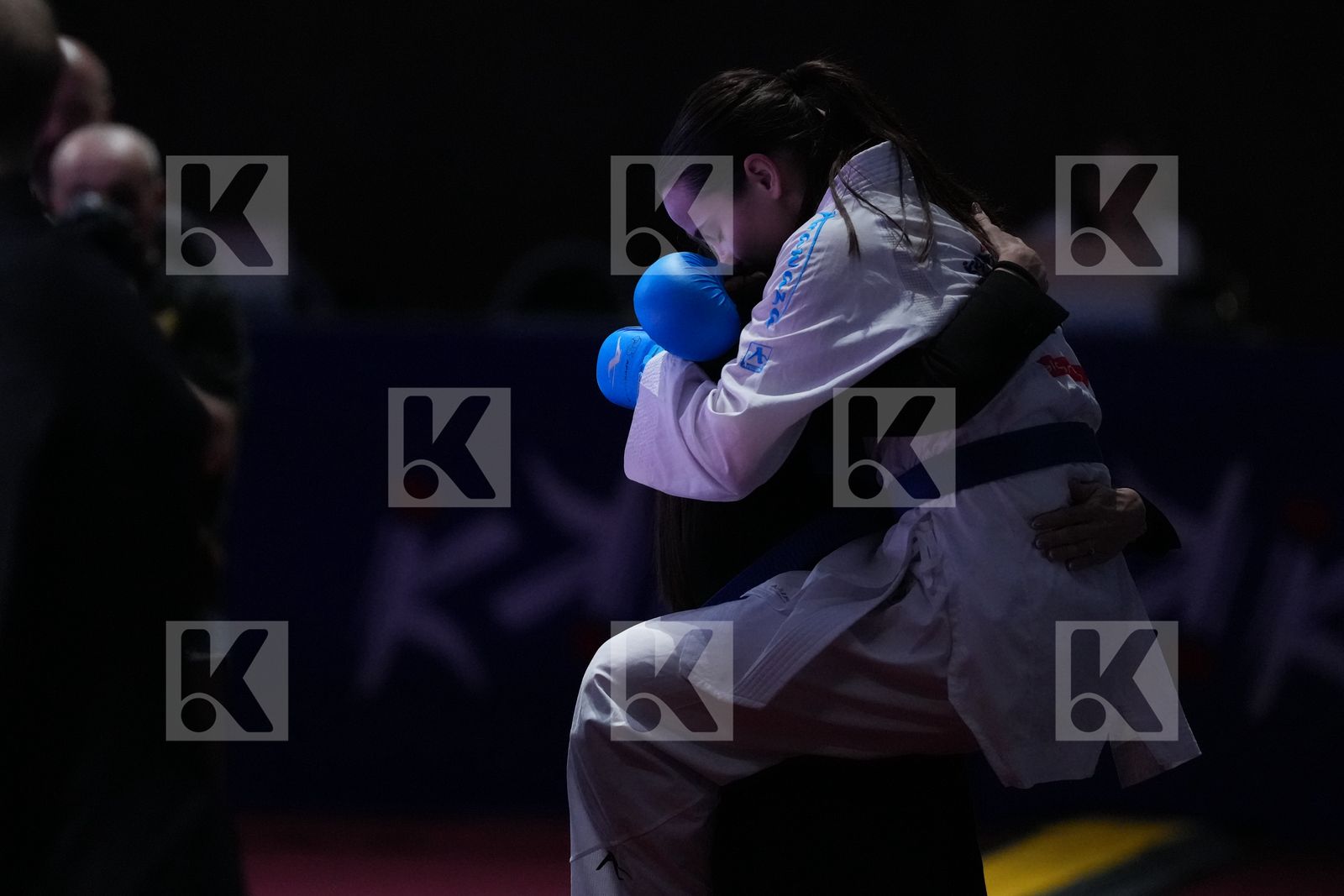 PERFETTO ERMINIA (ITALY) vs SGARDELLI EMA (CROATIA) in Female Kumite -50 Kg - Final Bout