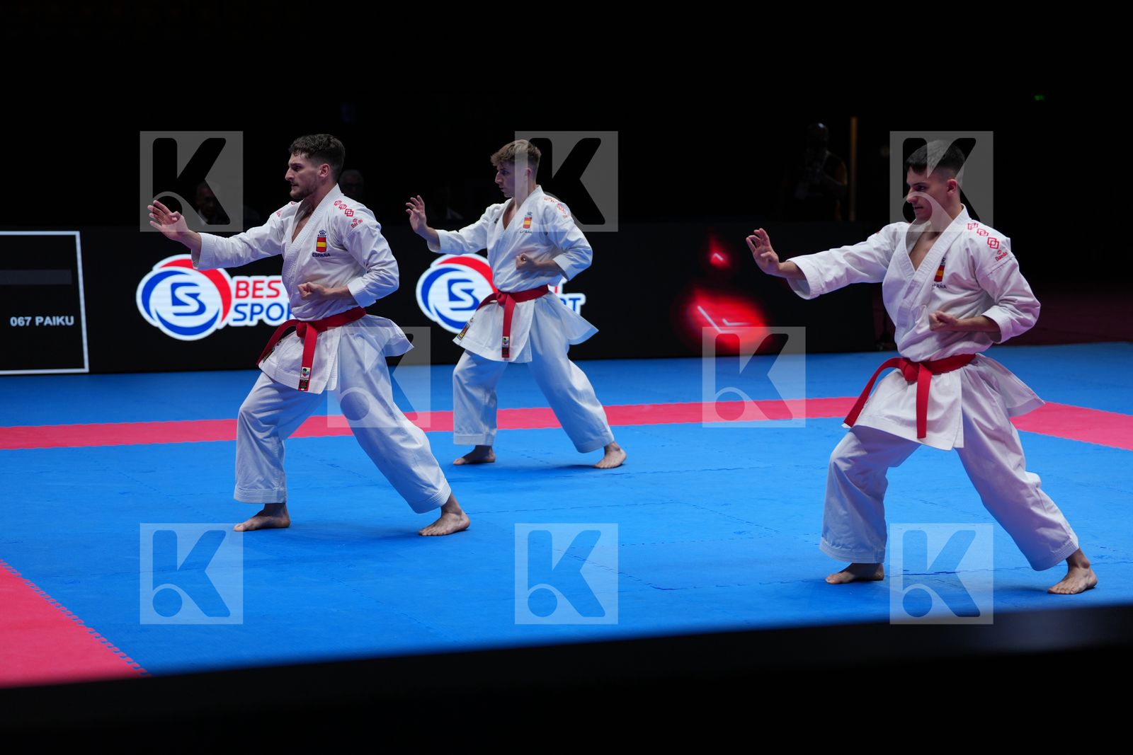 SPAIN in Team Male Kata - Final Bout