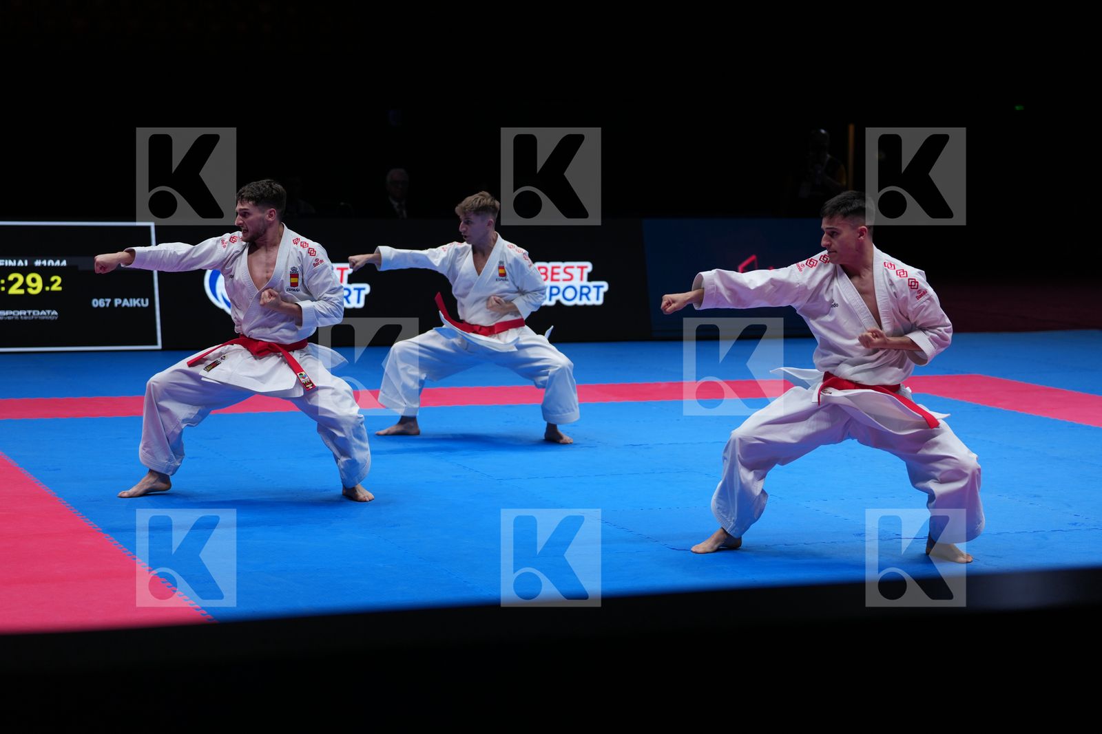 SPAIN in Team Male Kata - Final Bout