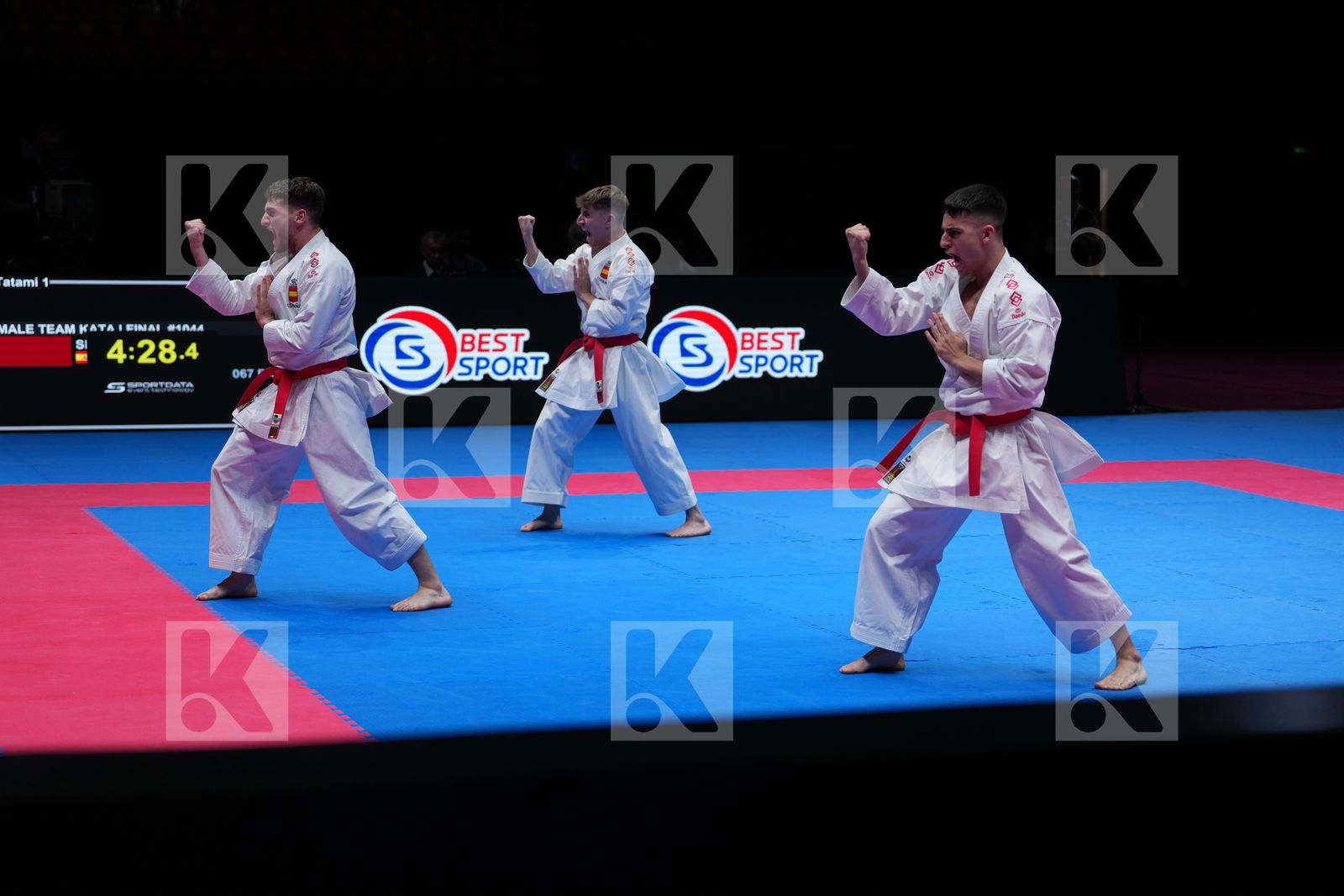 SPAIN in Team Male Kata - Final Bout