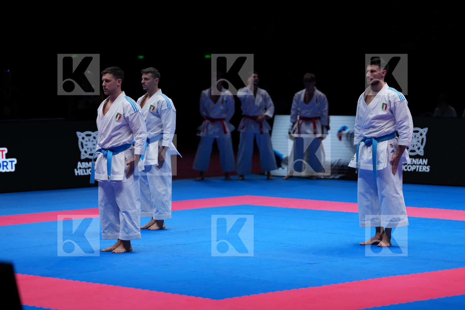 ITALY in Team Male Kata - Final Bout