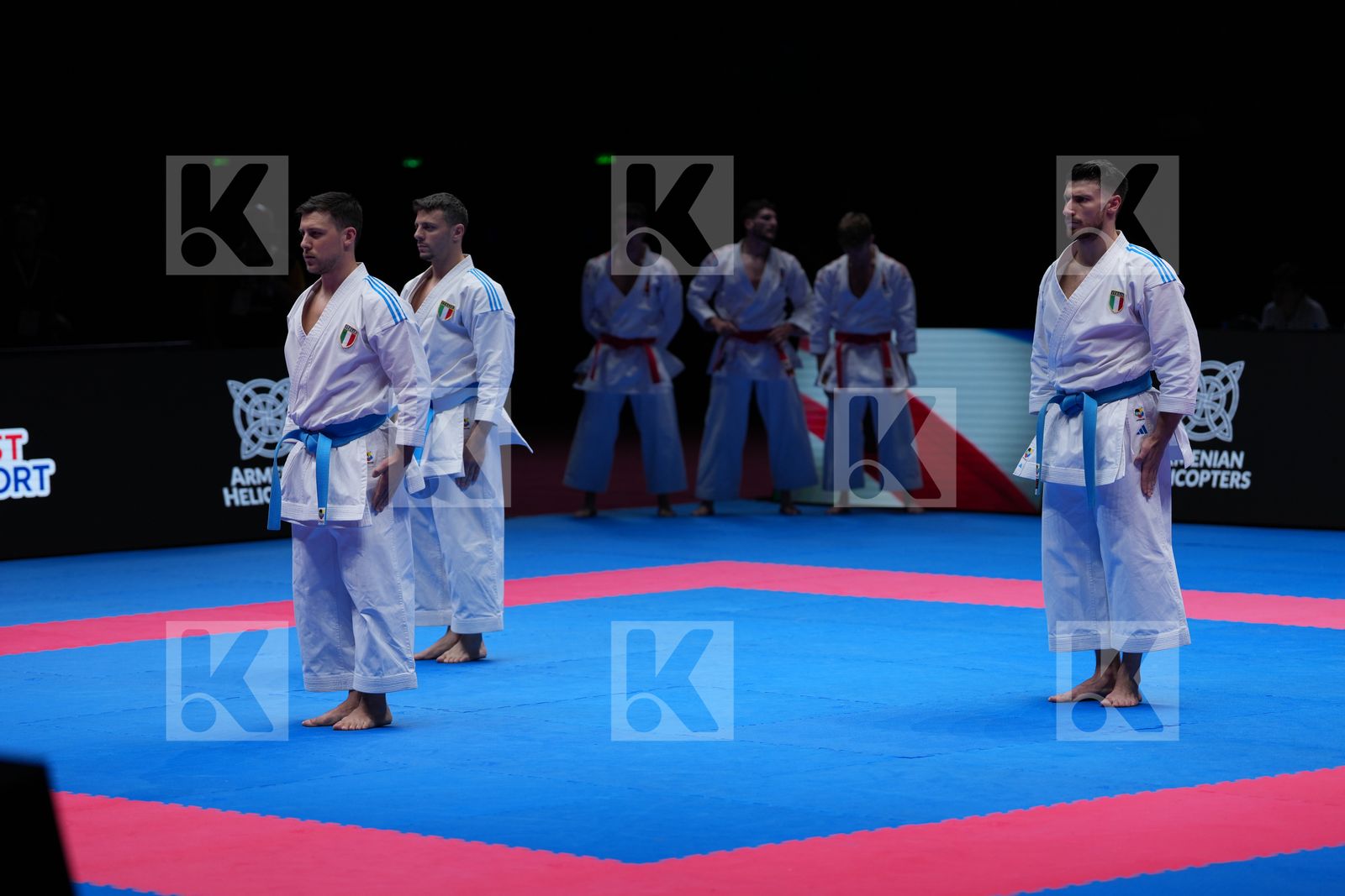 ITALY in Team Male Kata - Final Bout