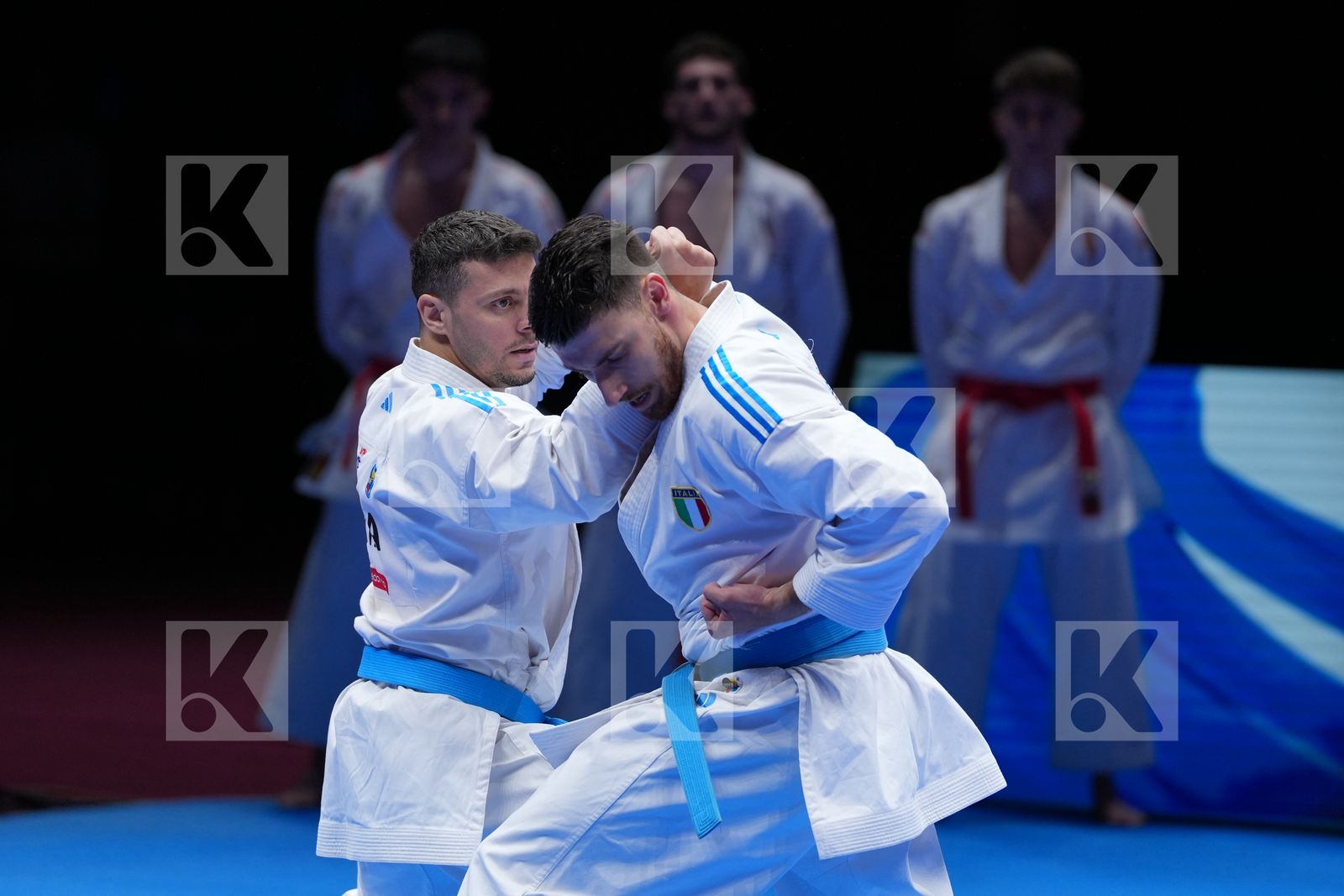 ITALY in Team Male Kata - Final Bout