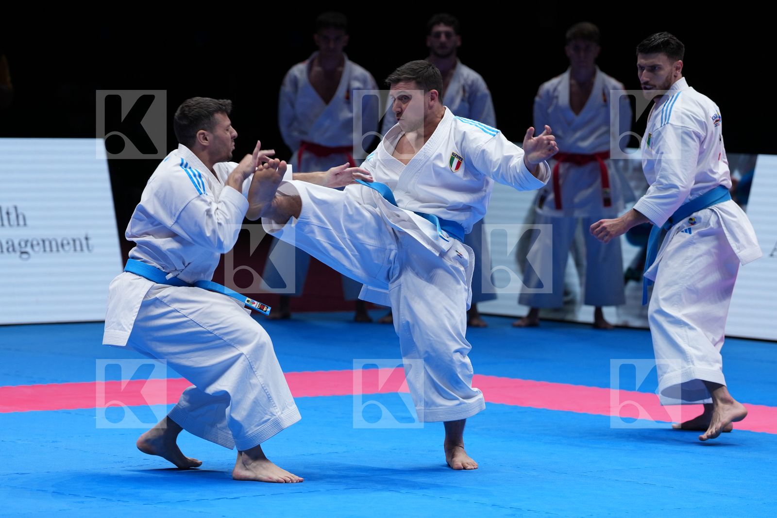 ITALY in Team Male Kata - Final Bout