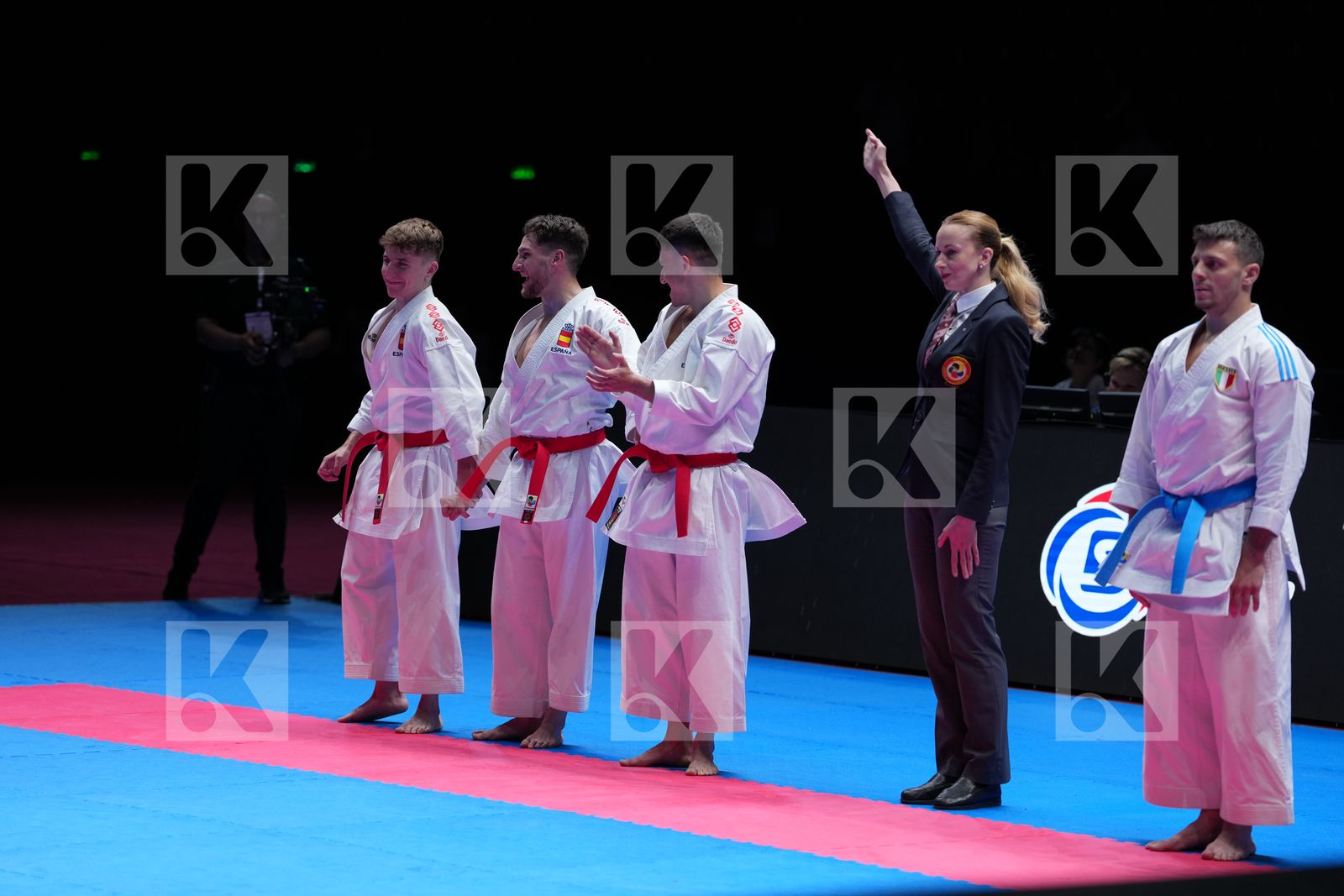 SPAIN in Team Male Kata - Final Bout