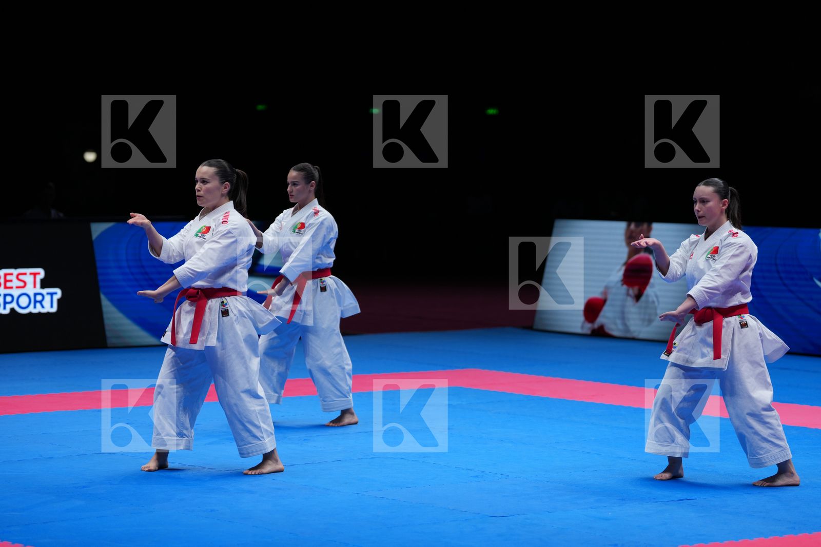PORTUGAL in Team Female Kata - Final Bout