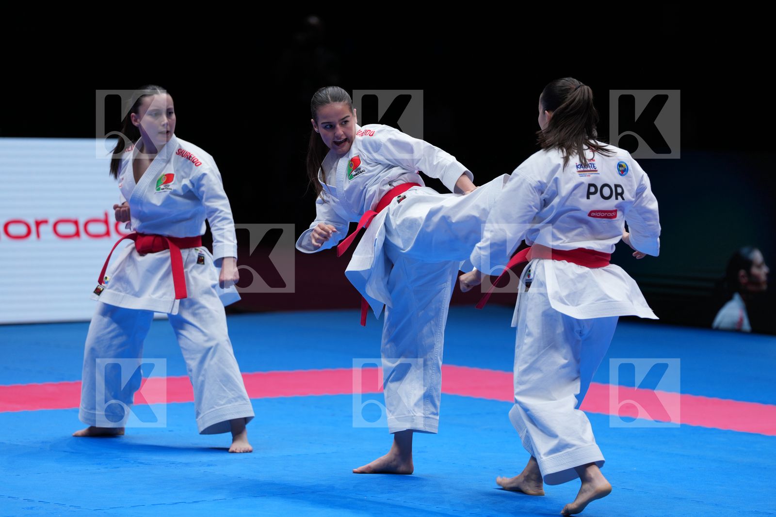 PORTUGAL in Team Female Kata - Final Bout