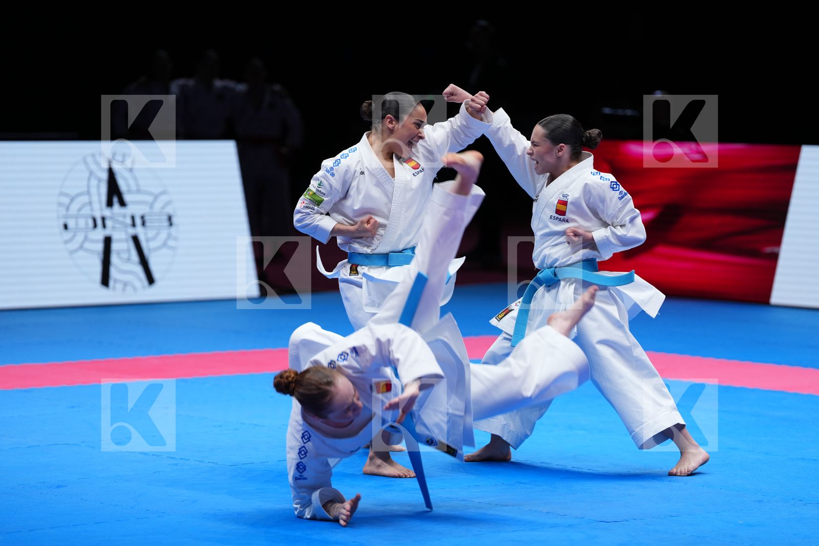 SPAIN in Team Female Kata - Final Bout