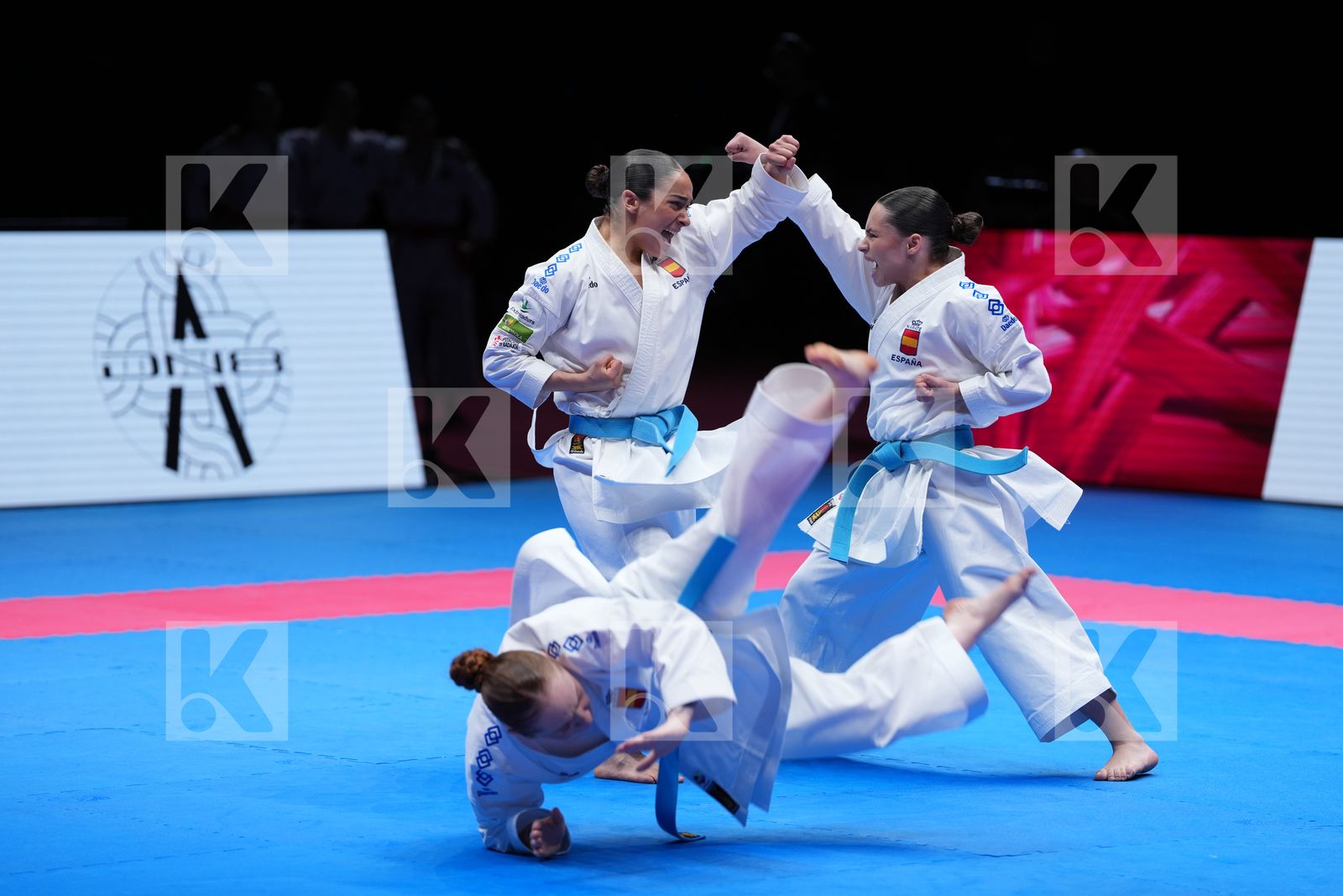SPAIN in Team Female Kata - Final Bout