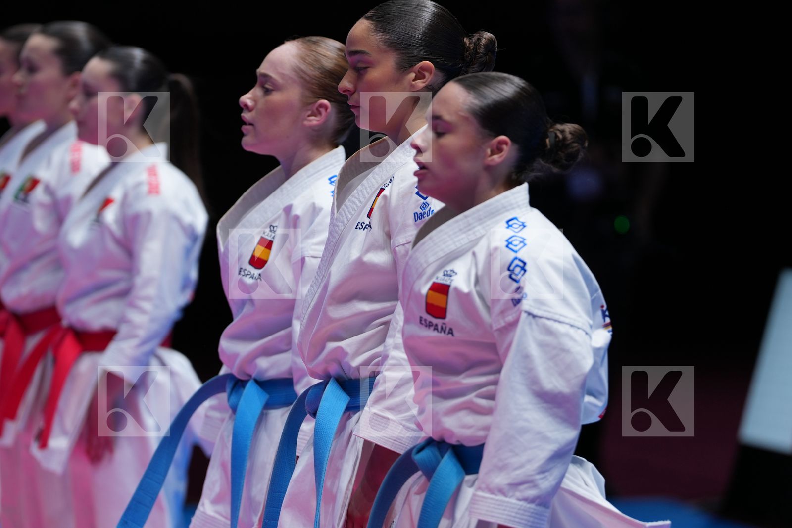 SPAIN in Team Female Kata - Final Bout