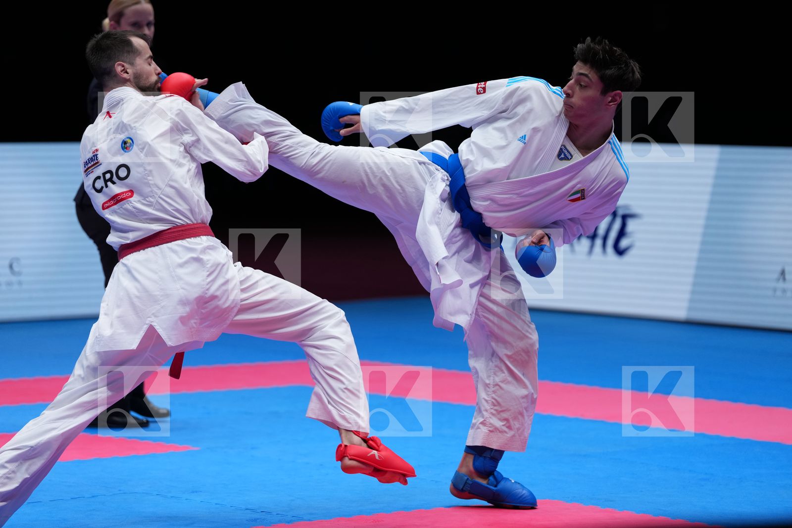 ITALY vs CROATIA in Team Male Kumite - Final Bout