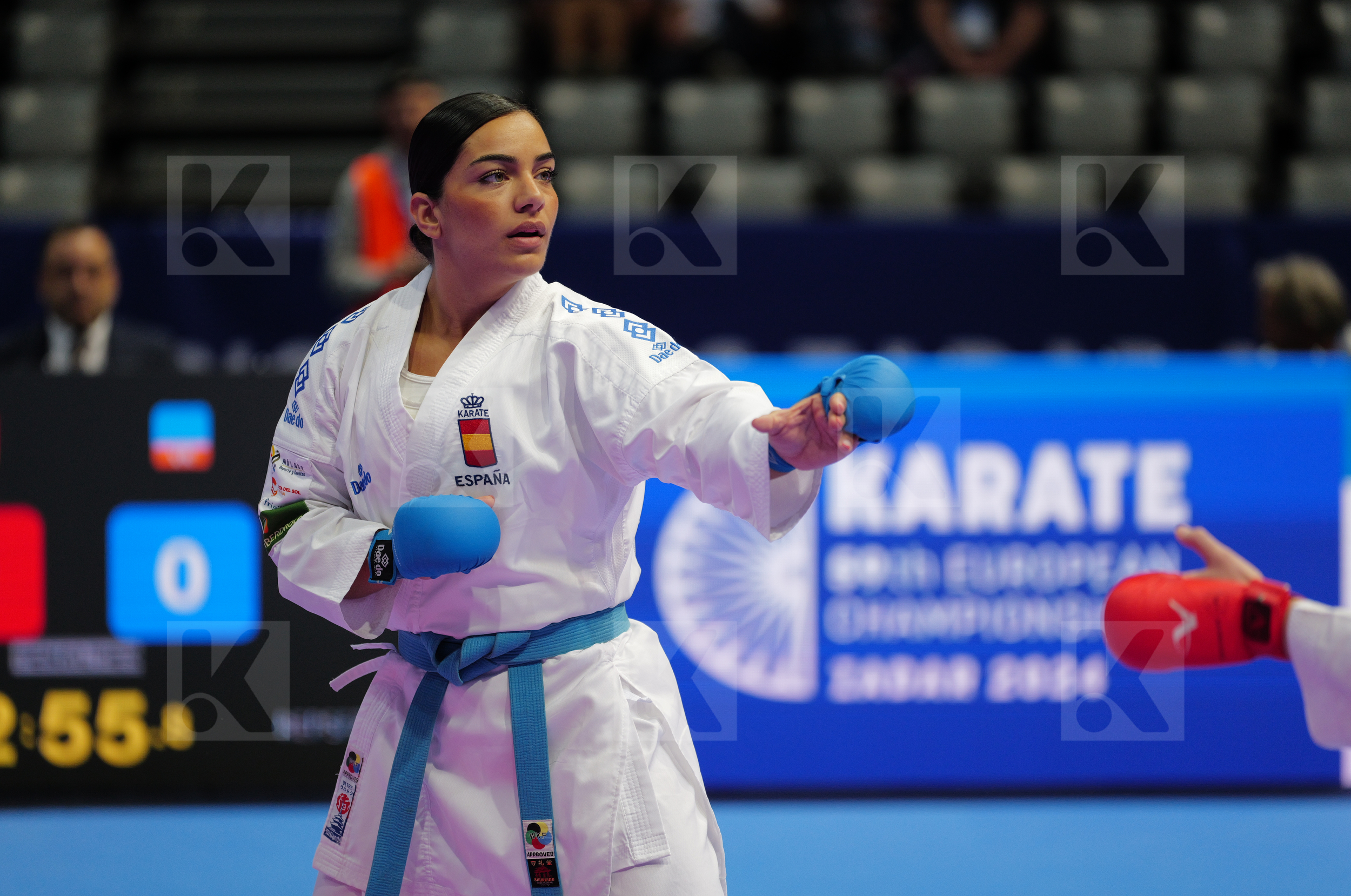 ZIBRET ZALA MARIA (SLOVENIA) vs TORRES GARCIA MARIA (SPAIN) in Female Kumite 68+ Kg - Bronze bout