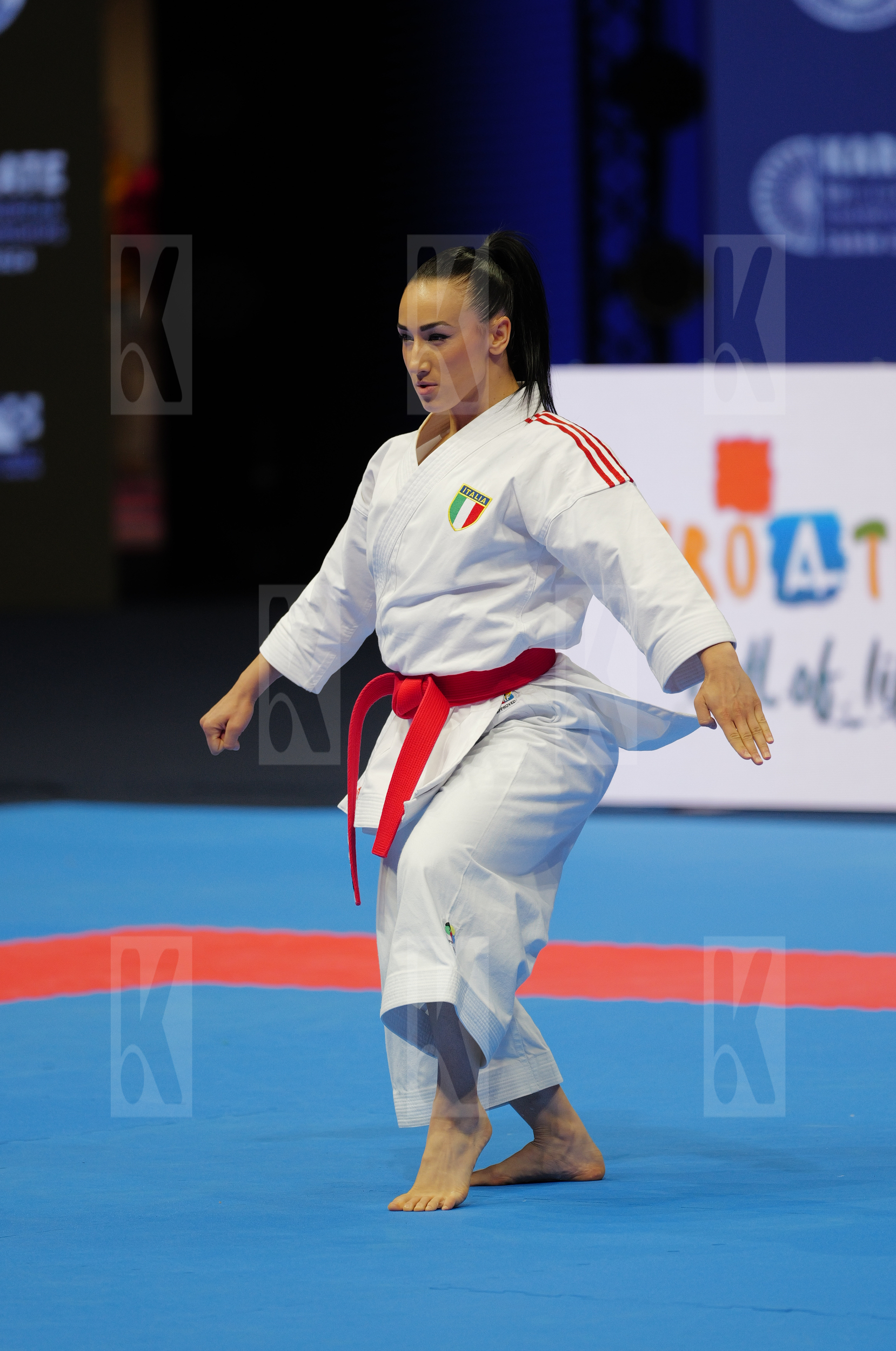 D'ONOFRIO TERRYANA (ITALY) in Female Kata - Final bout