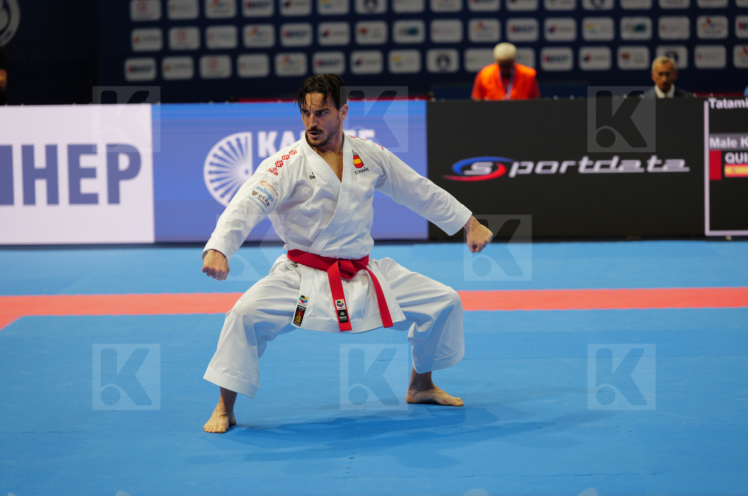 QUINTERO CAPDEVILA DAMIAN HUGO (SPAIN) in Male Kata - Final bout