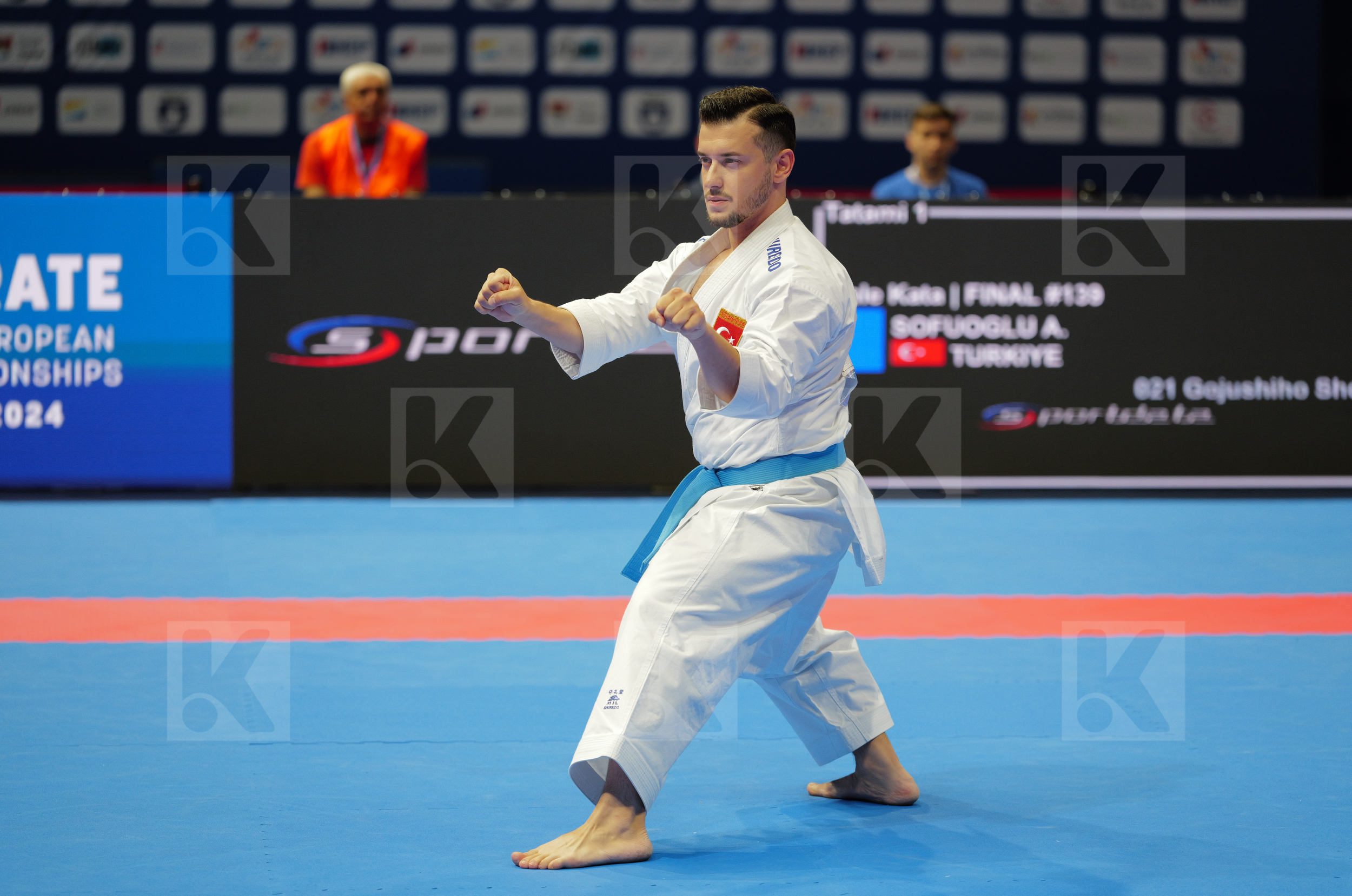 SOFUOGLU ALI (TURKIYE) in Male Kata - Final bout