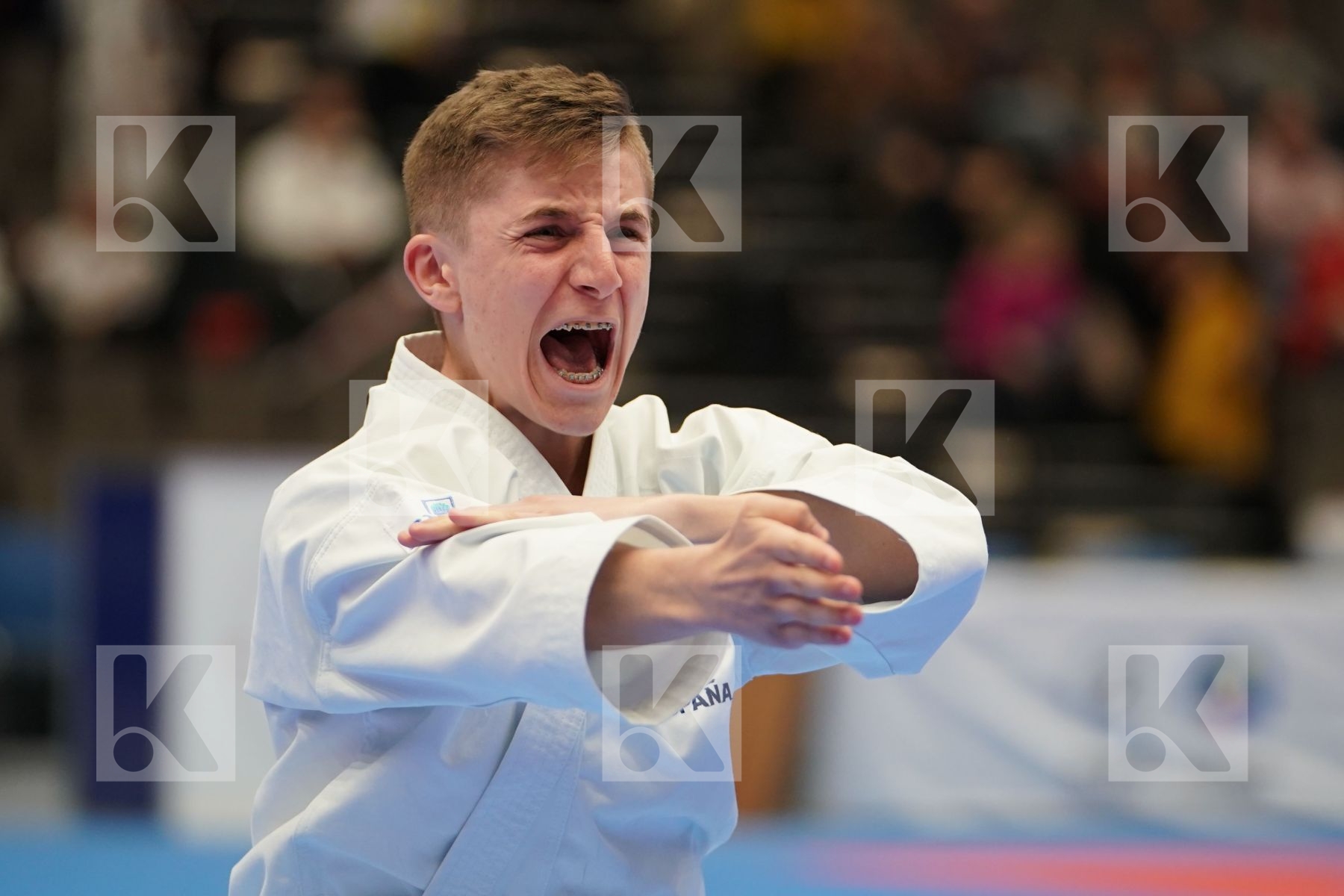 BALBUENA CISNEROS SALVADOR (SPAIN) in Cadet Kata Male - Final bout