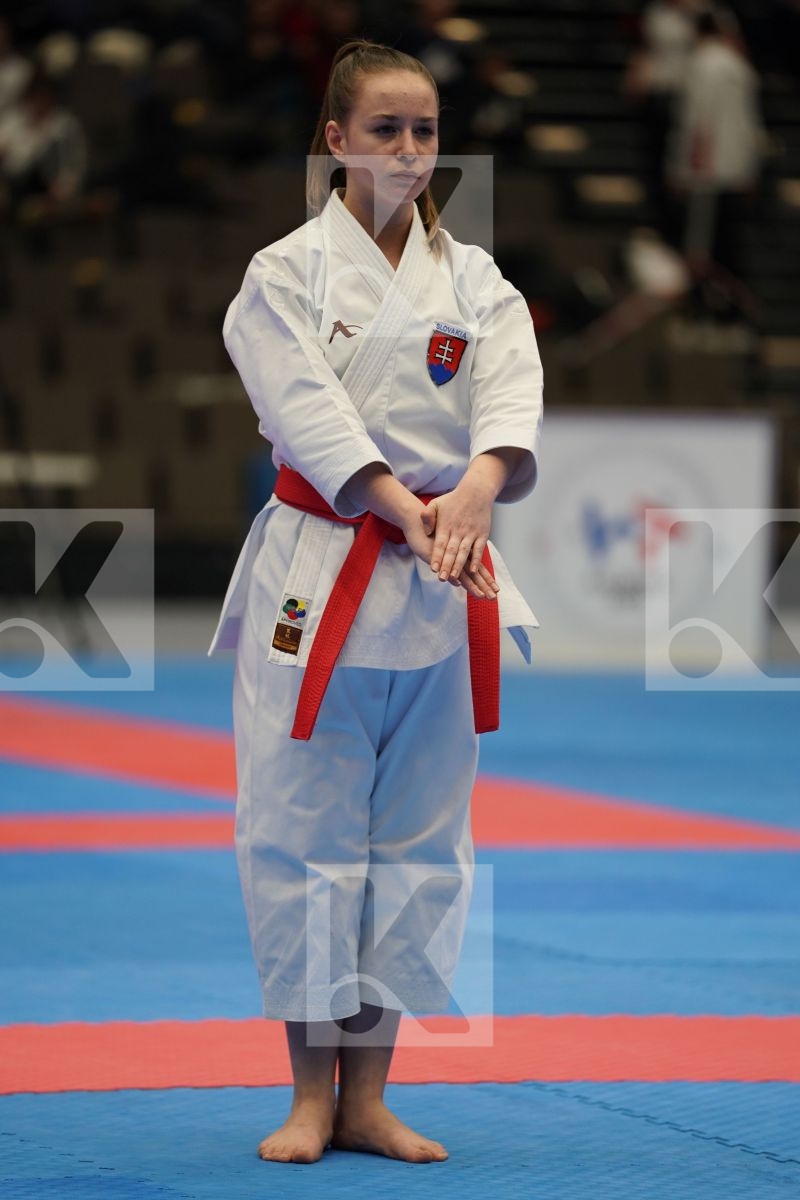 CUKANOVA MICHAELA (SLOVAKIA) in Cadet Kata Female - Final bout