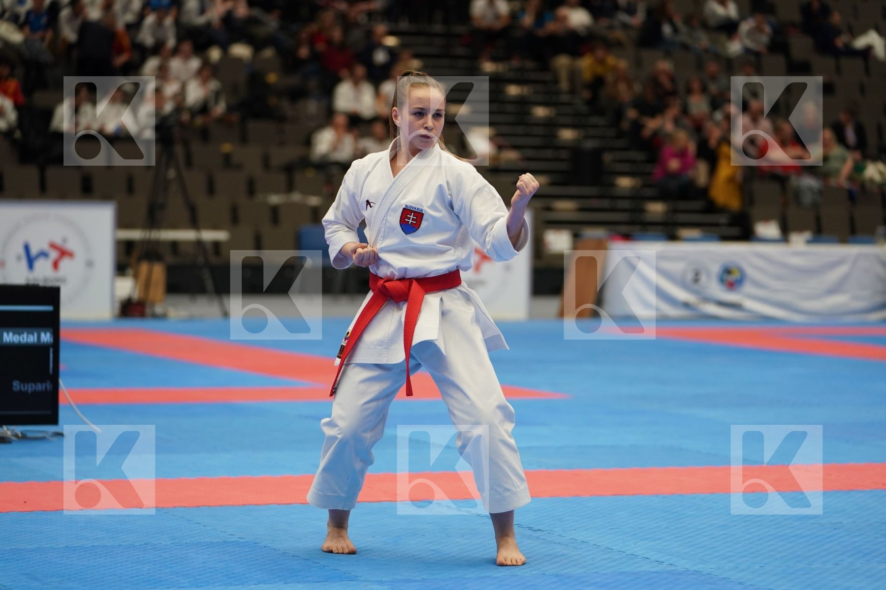 CUKANOVA MICHAELA (SLOVAKIA) in Cadet Kata Female - Final bout