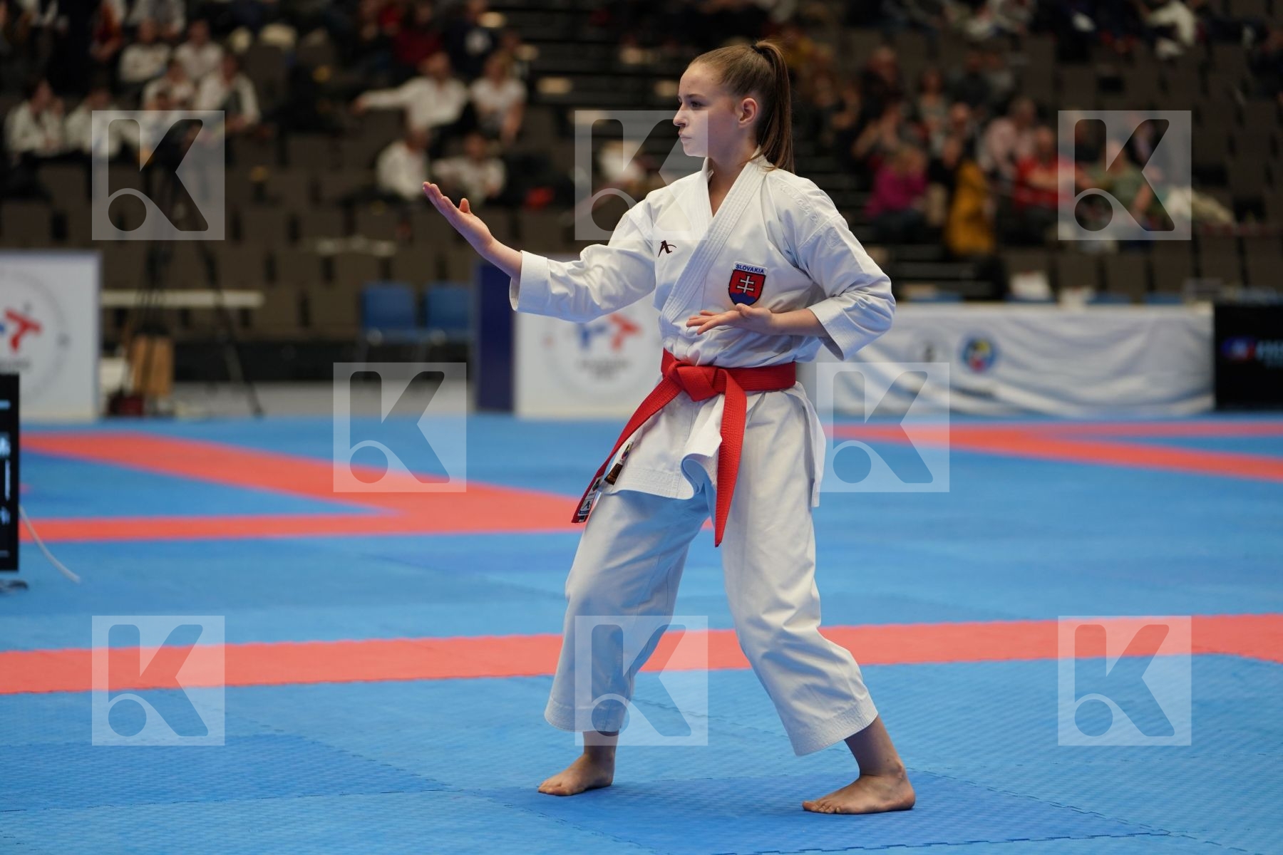 CUKANOVA MICHAELA (SLOVAKIA) in Cadet Kata Female - Final bout