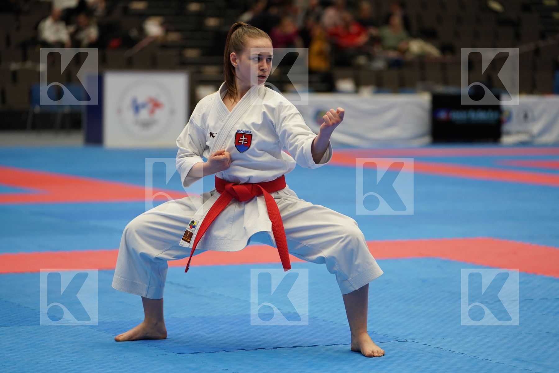 CUKANOVA MICHAELA (SLOVAKIA) in Cadet Kata Female - Final bout