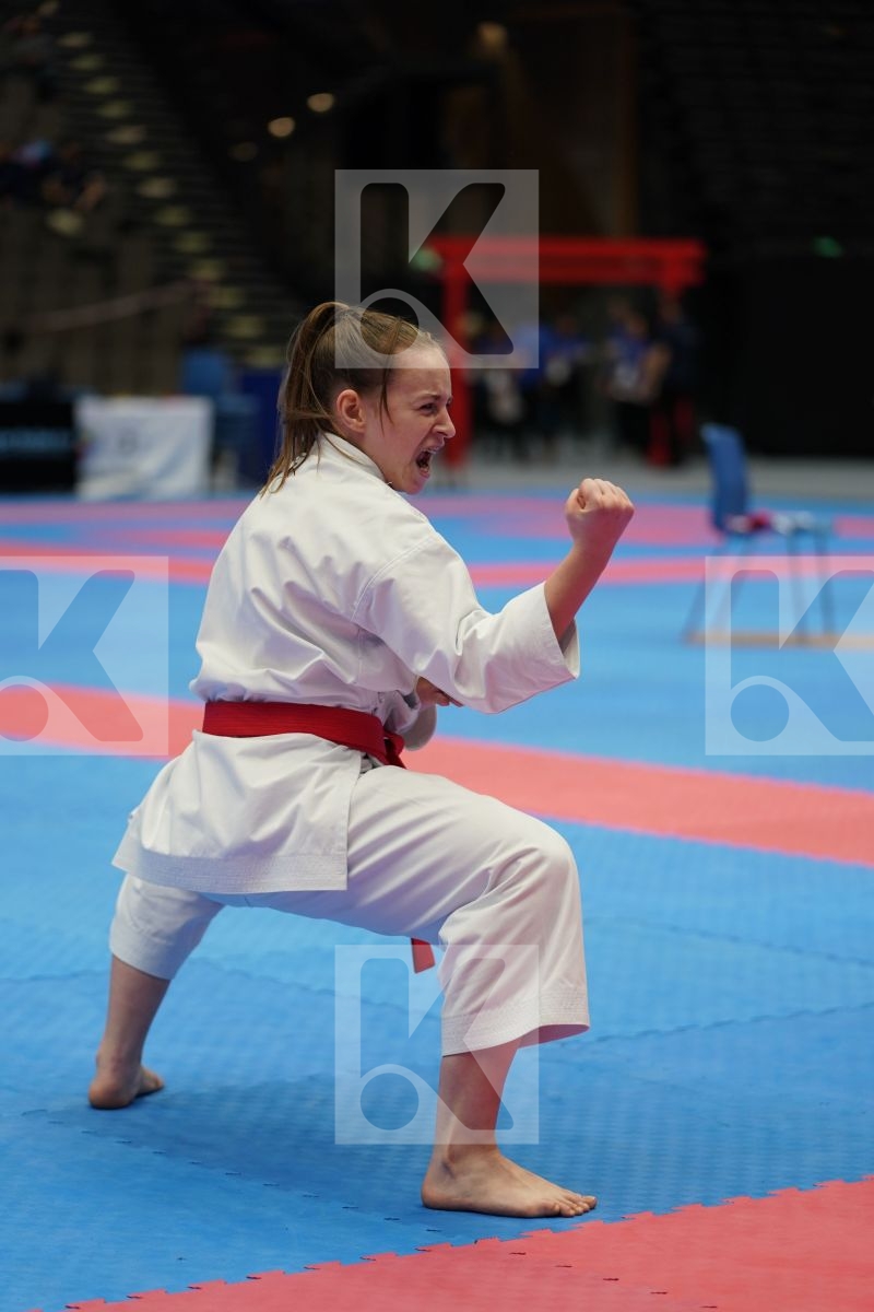 CUKANOVA MICHAELA (SLOVAKIA) in Cadet Kata Female - Final bout