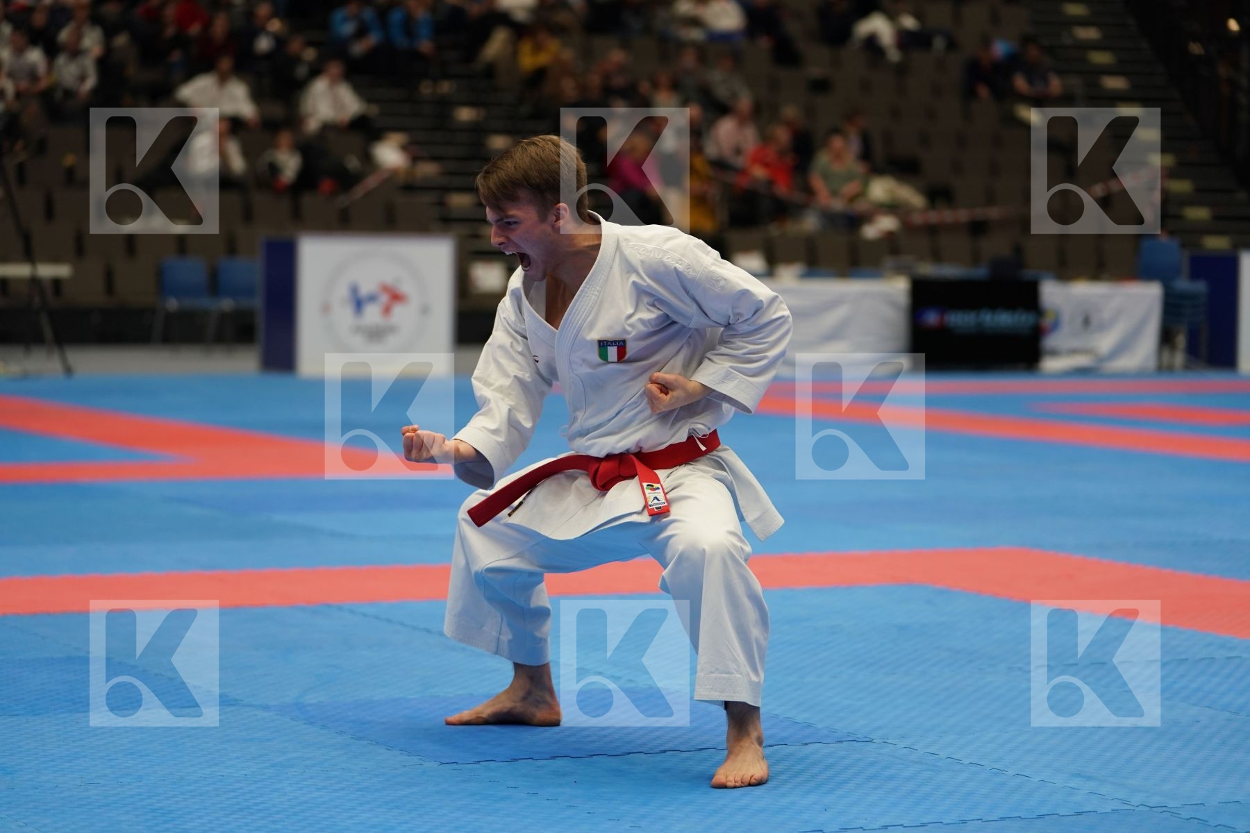 CRICCO ALESSANDRO (ITALY) in Junior Kata Male - Final bout