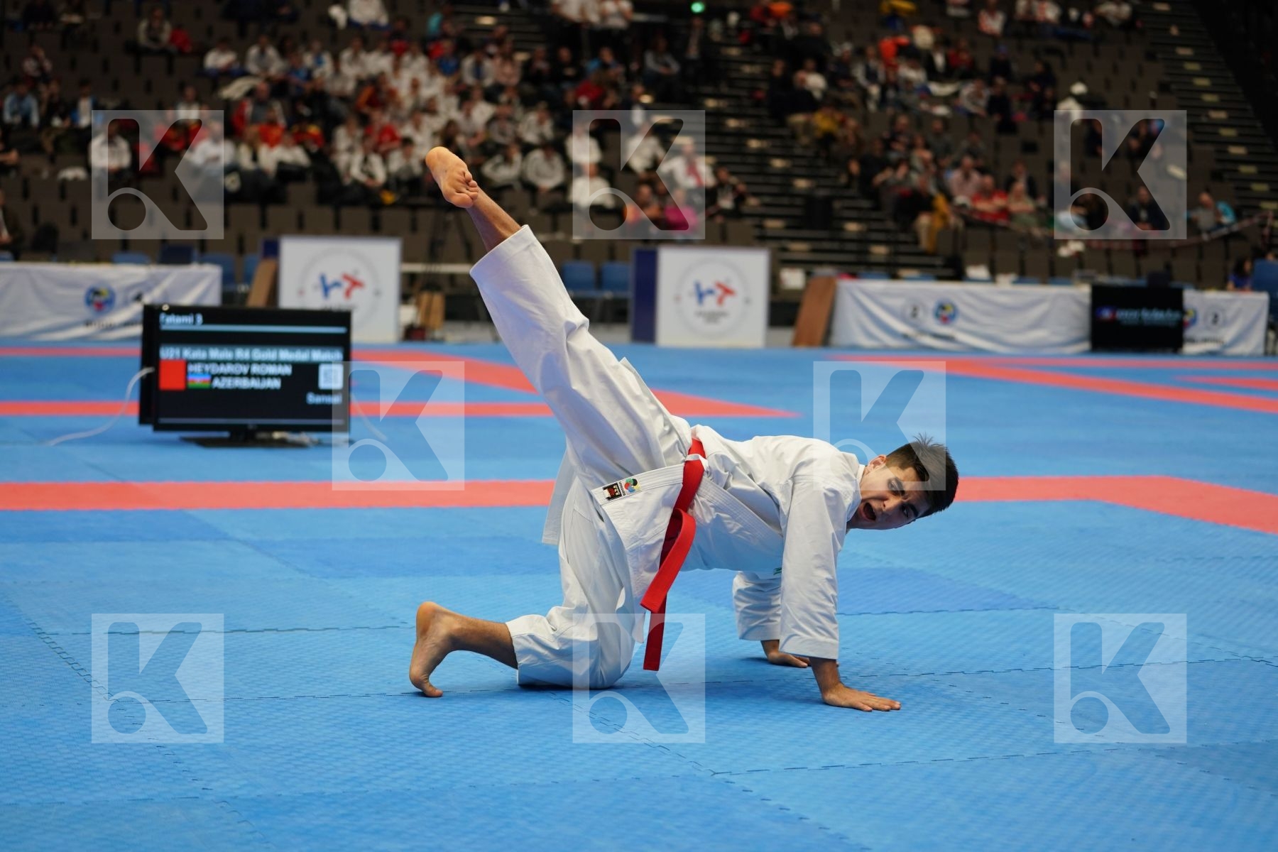 HEYDAROV ROMAN (AZERBAIJAN) in Under 21 Kata Male - Final bout