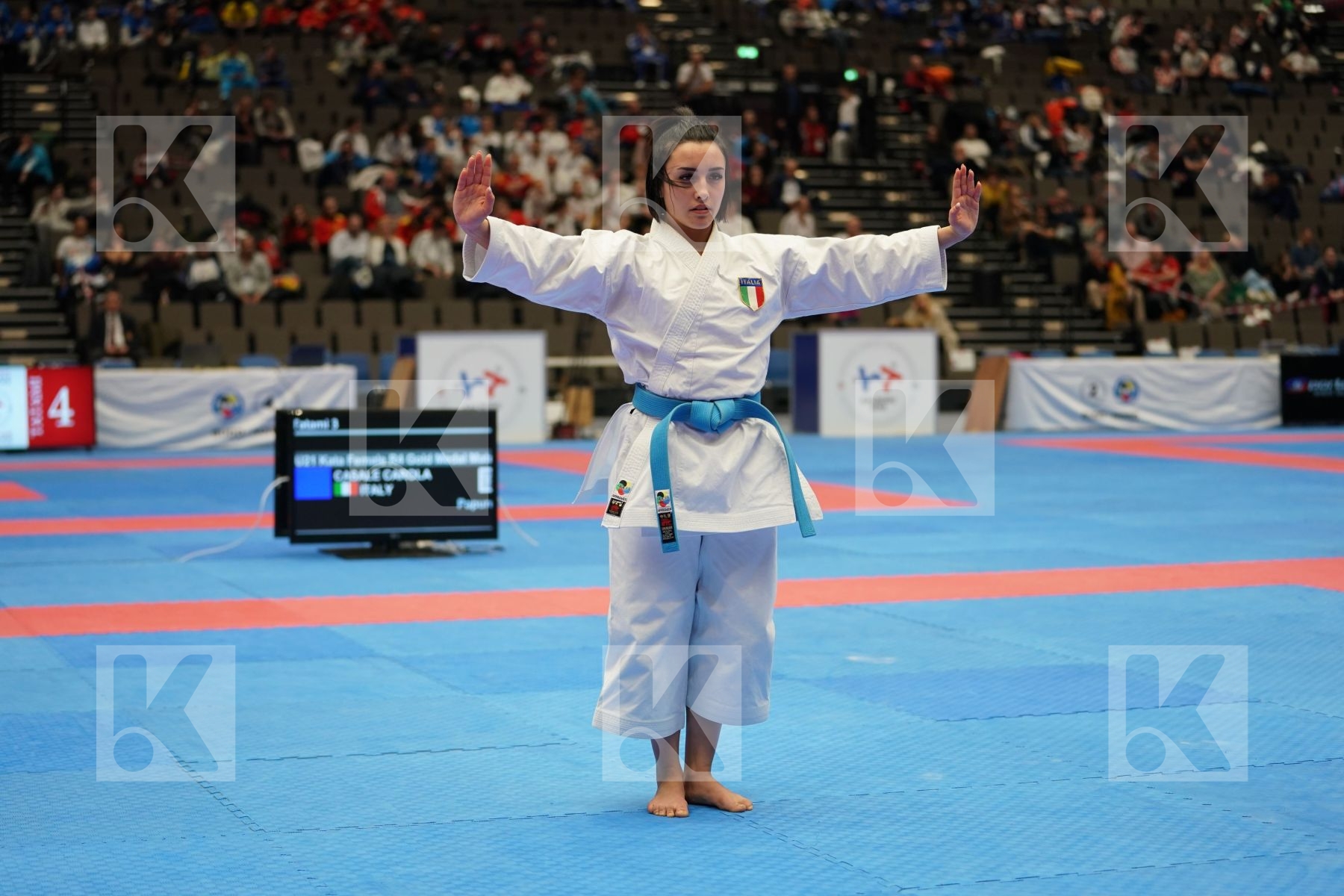 CASALE CAROLA (ITALY) in Under 21 Kata Female - Final bout