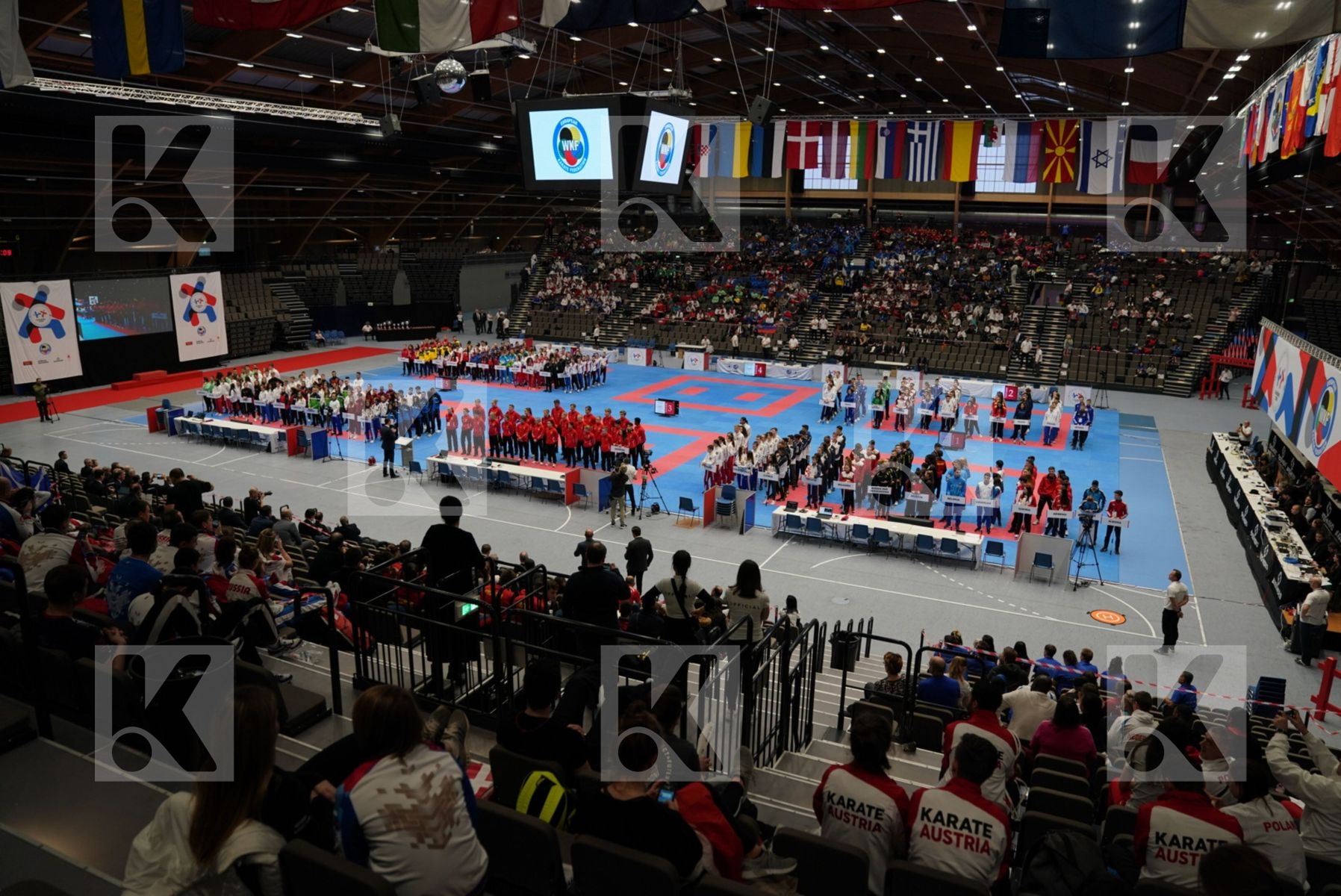 Opening ceremony before Final bout