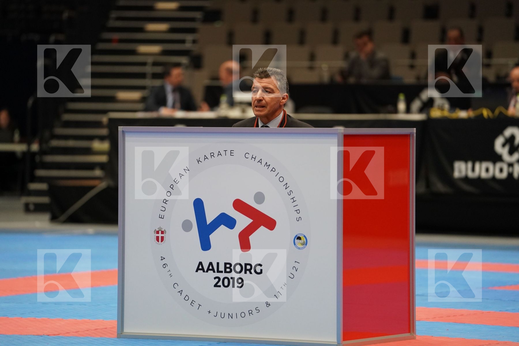 LUCIANO CARMINE (ITALY) vs RASHETNIK MIKITA (BELARUS) in Junior Kumite Male Ð 55 Kg - Final bout