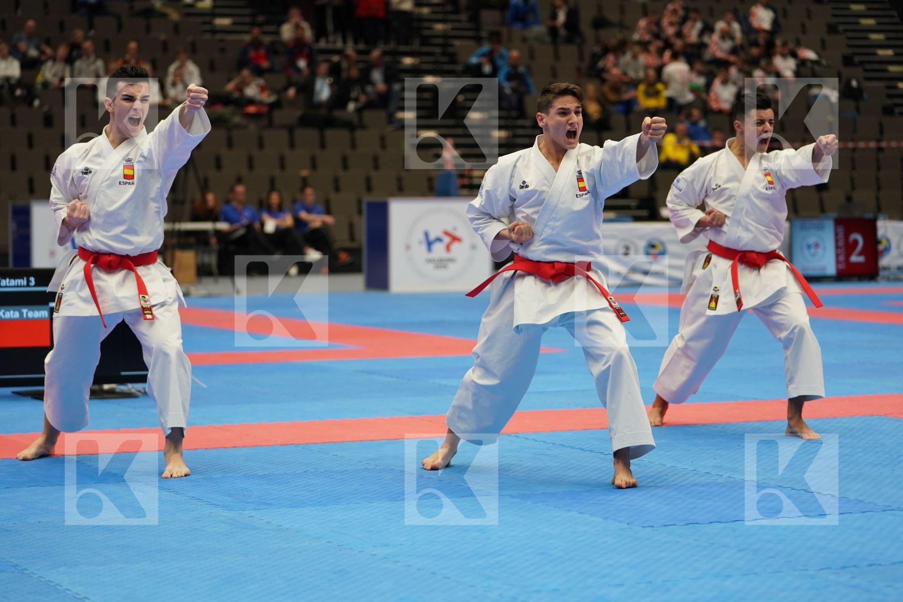 SPAIN in Cadet & Junior Team Male Kata - Final bout
