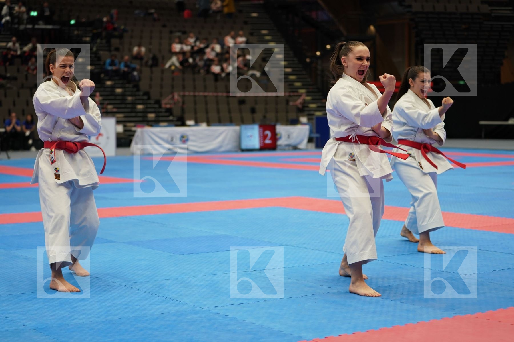 ITALY in Cadet & Junior Team Female Kata - Final bout