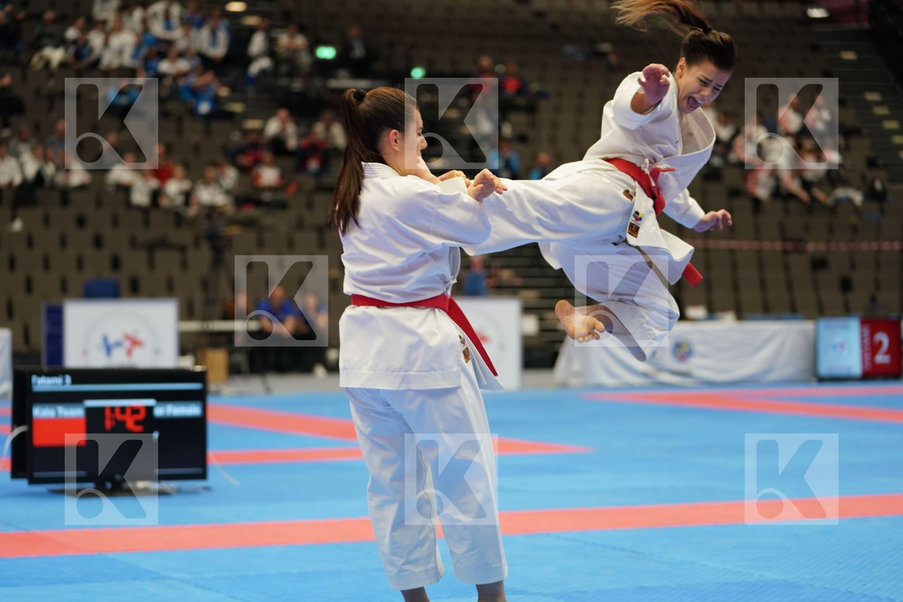 ITALY in Cadet & Junior Team Female Kata - Final bout