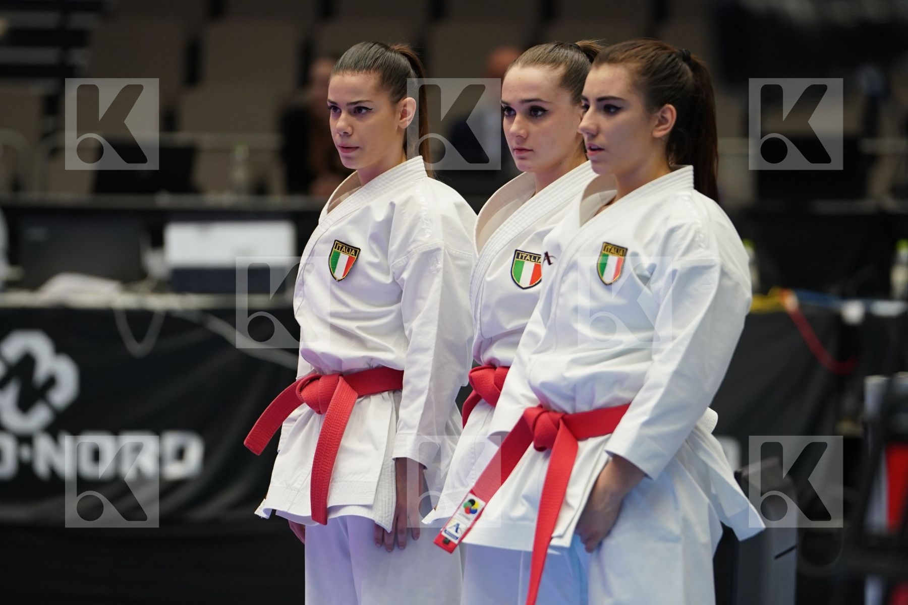 ITALY in Cadet & Junior Team Female Kata - Final bout