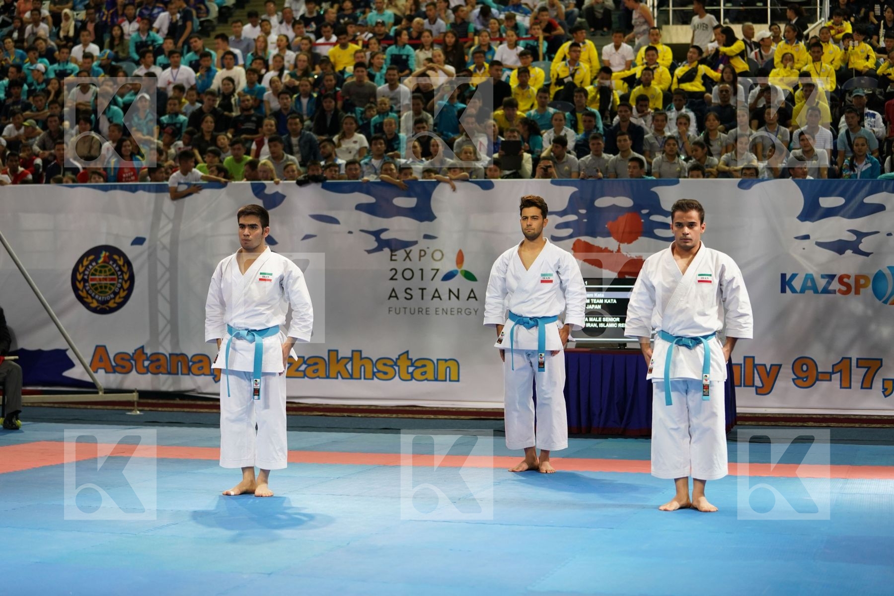Iran  islamic republic of Male Team kata