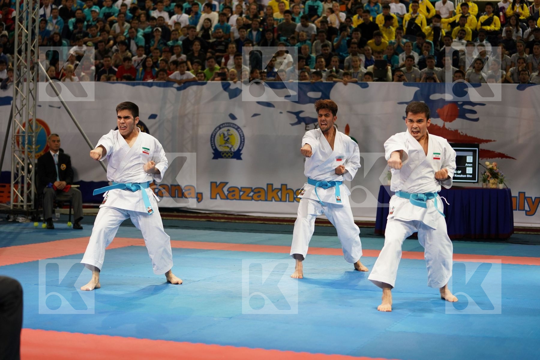 Iran  islamic republic of Male Team kata