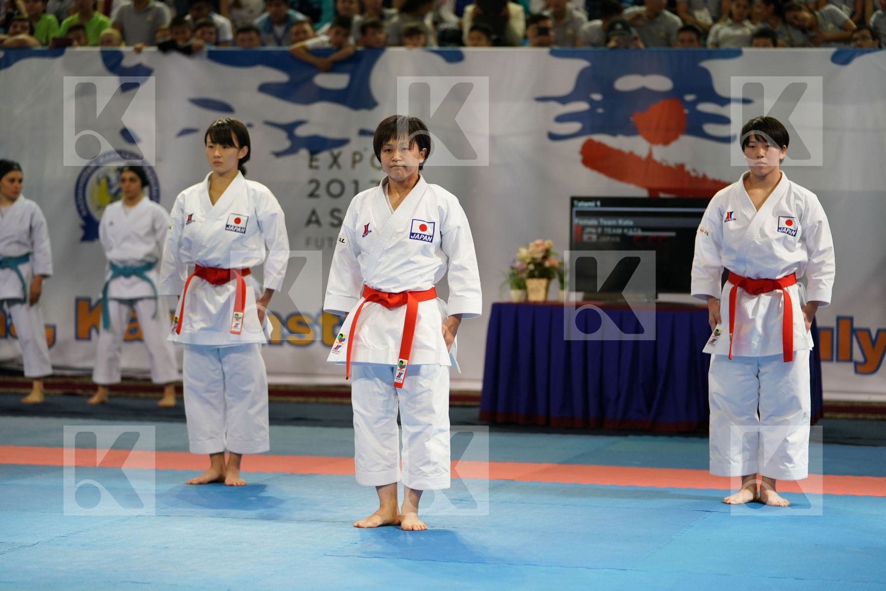 Female Team kata Japan
