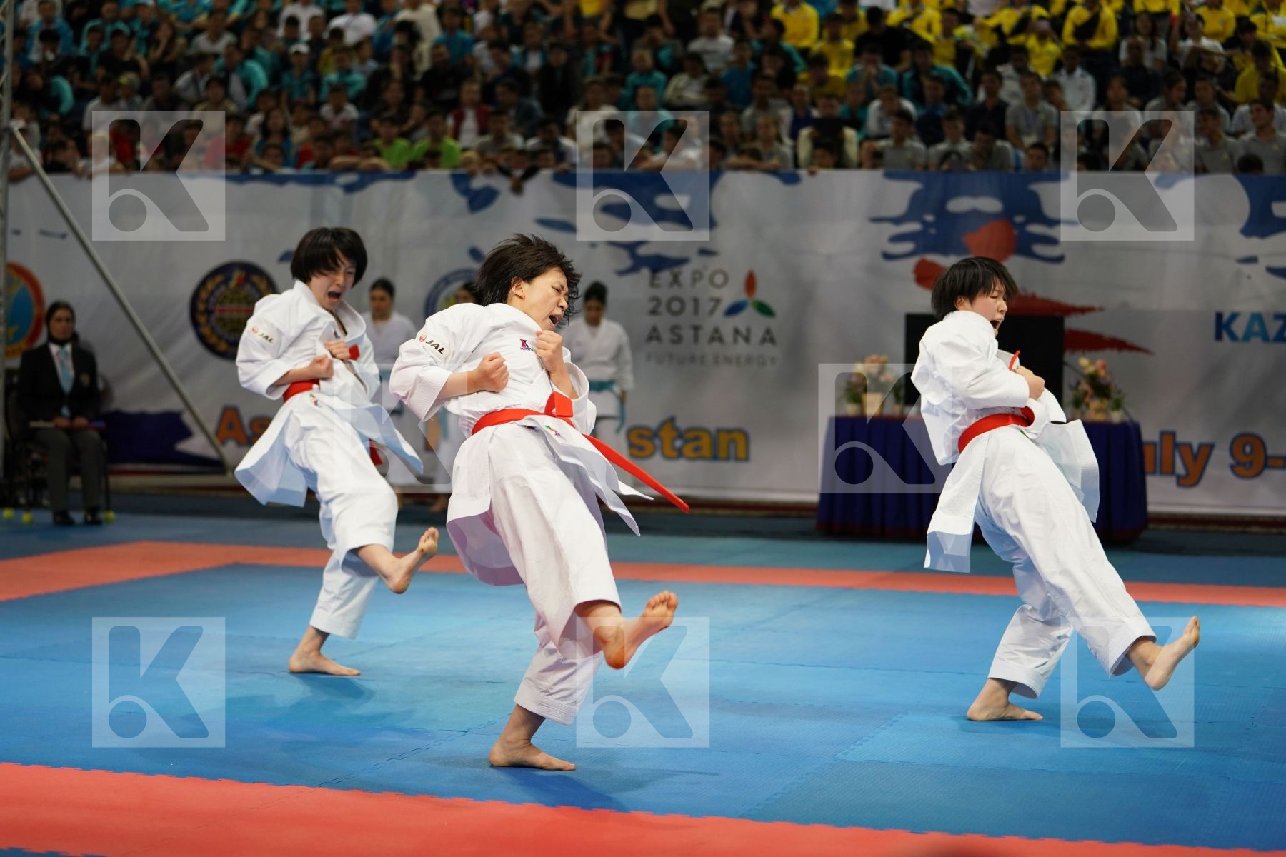 Female Team kata Japan