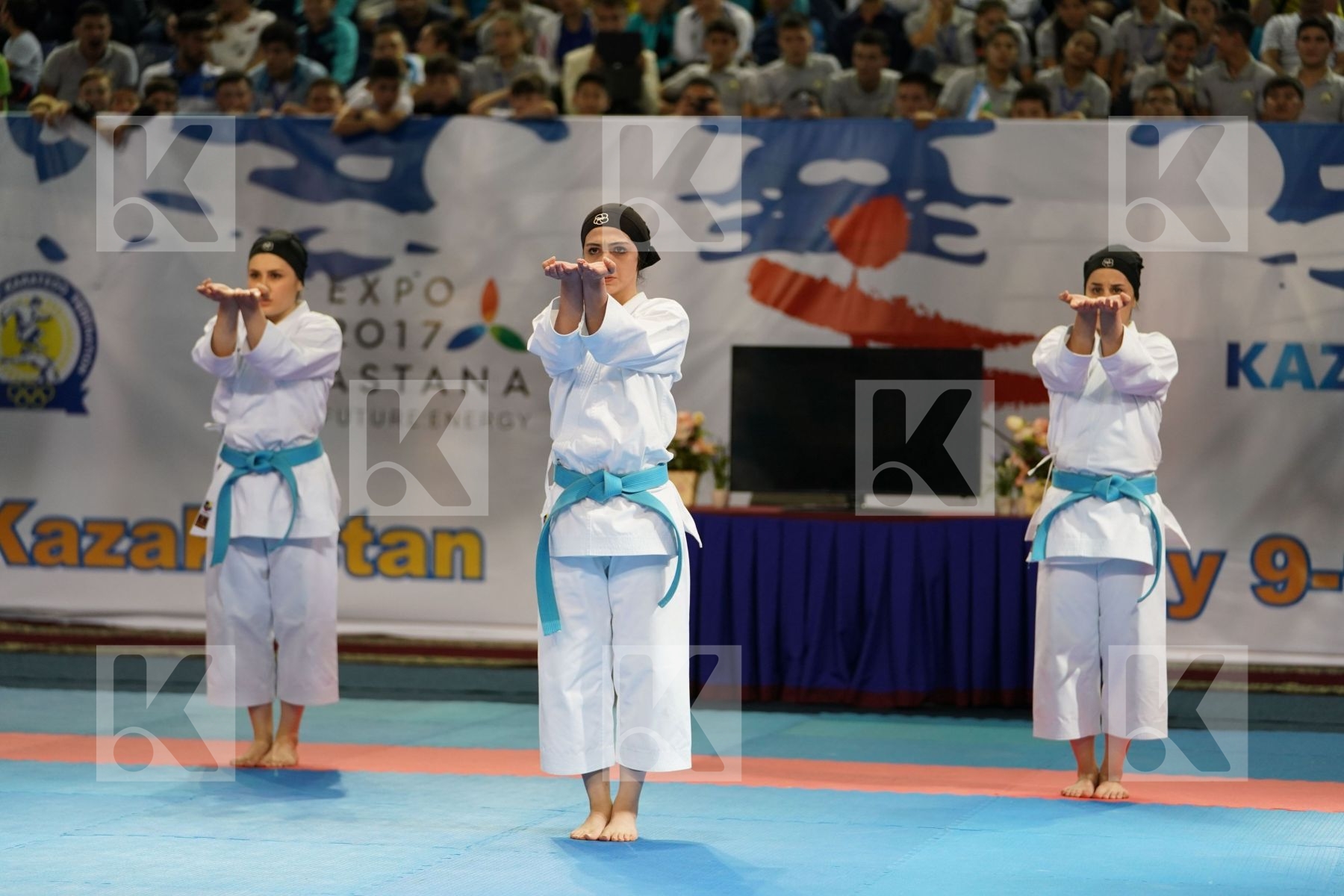 Female Team kata Iran  islamic republic of