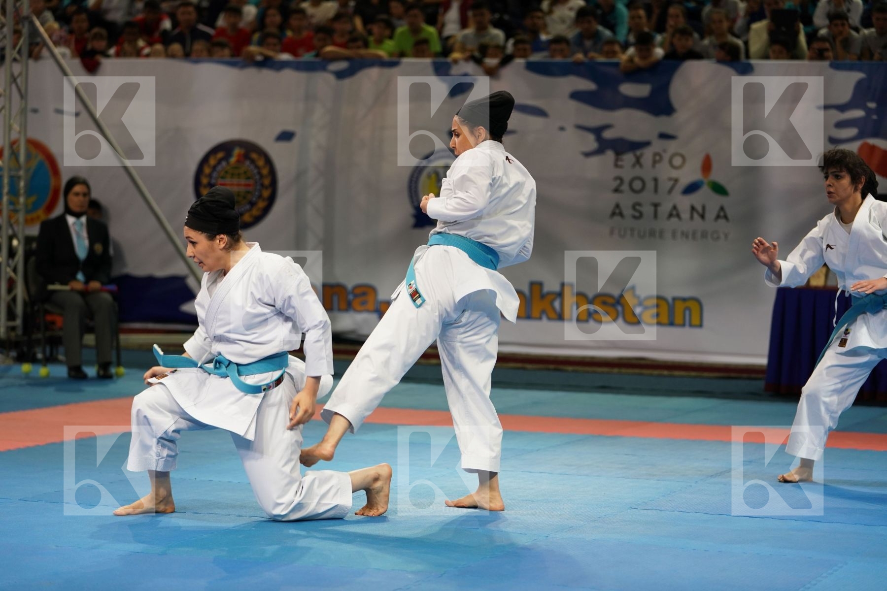 Female Team kata Iran  islamic republic of