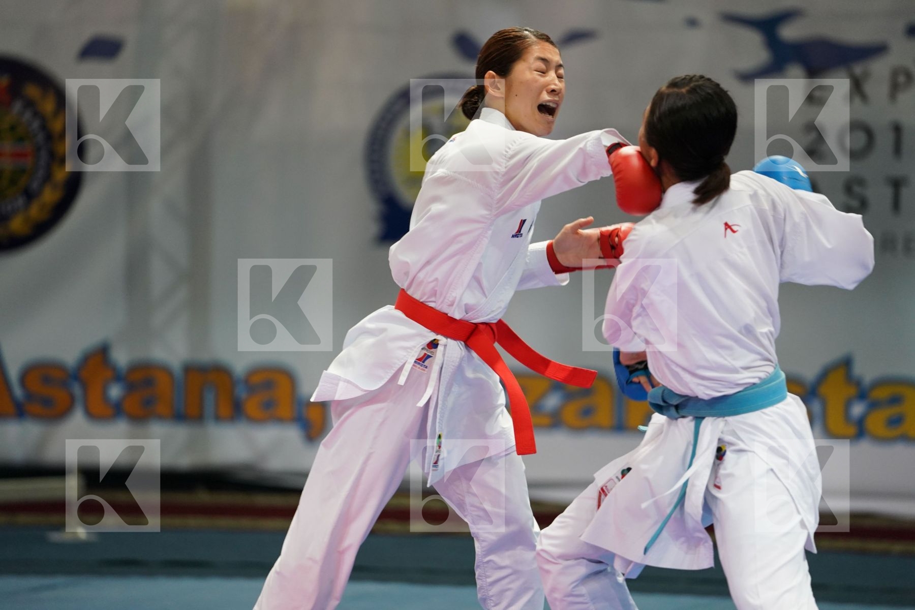 Female kumite -50 kg Indonesia Japan Srunita Sari sukatendel Tad