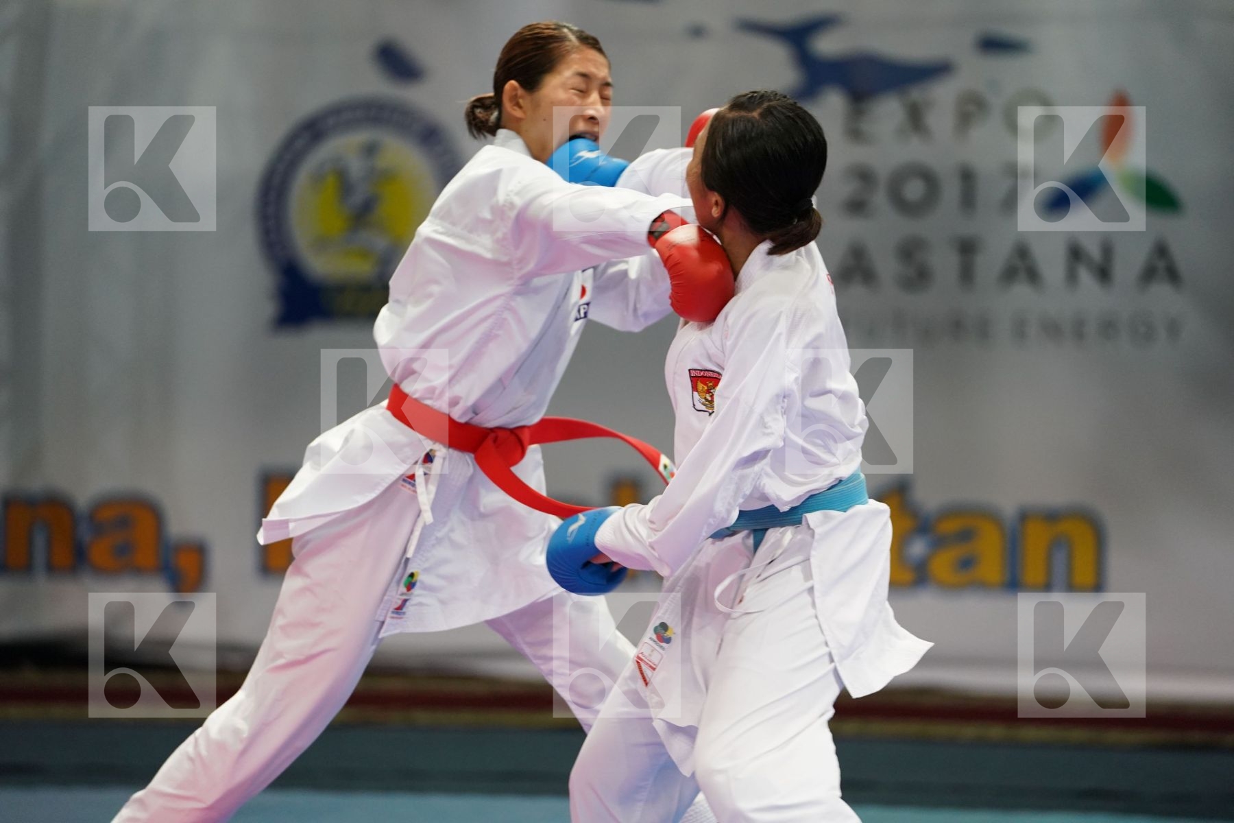 Female kumite -50 kg Indonesia Japan Srunita Sari sukatendel Tad