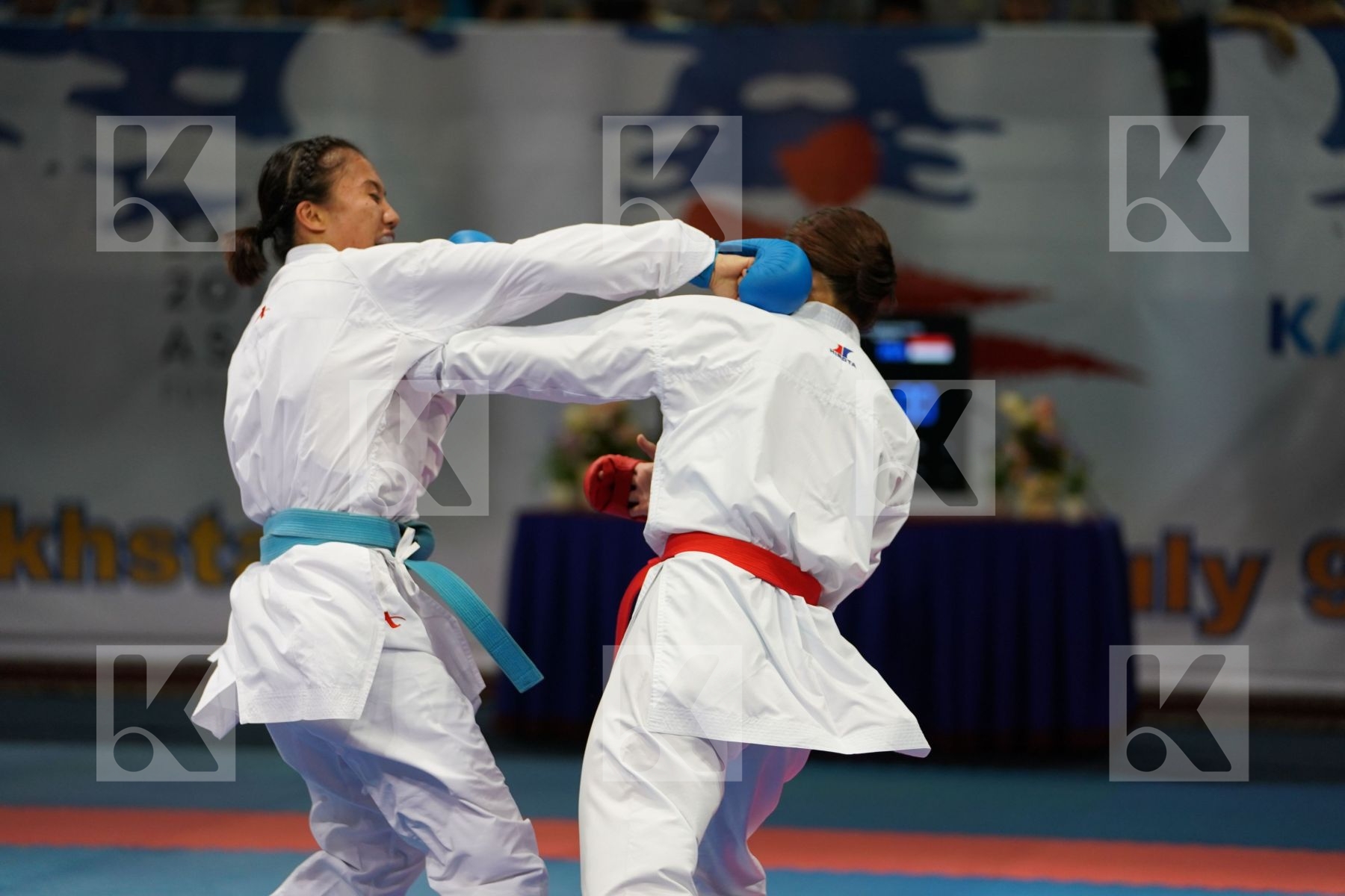 Female kumite -50 kg Indonesia Japan Srunita Sari sukatendel Tad